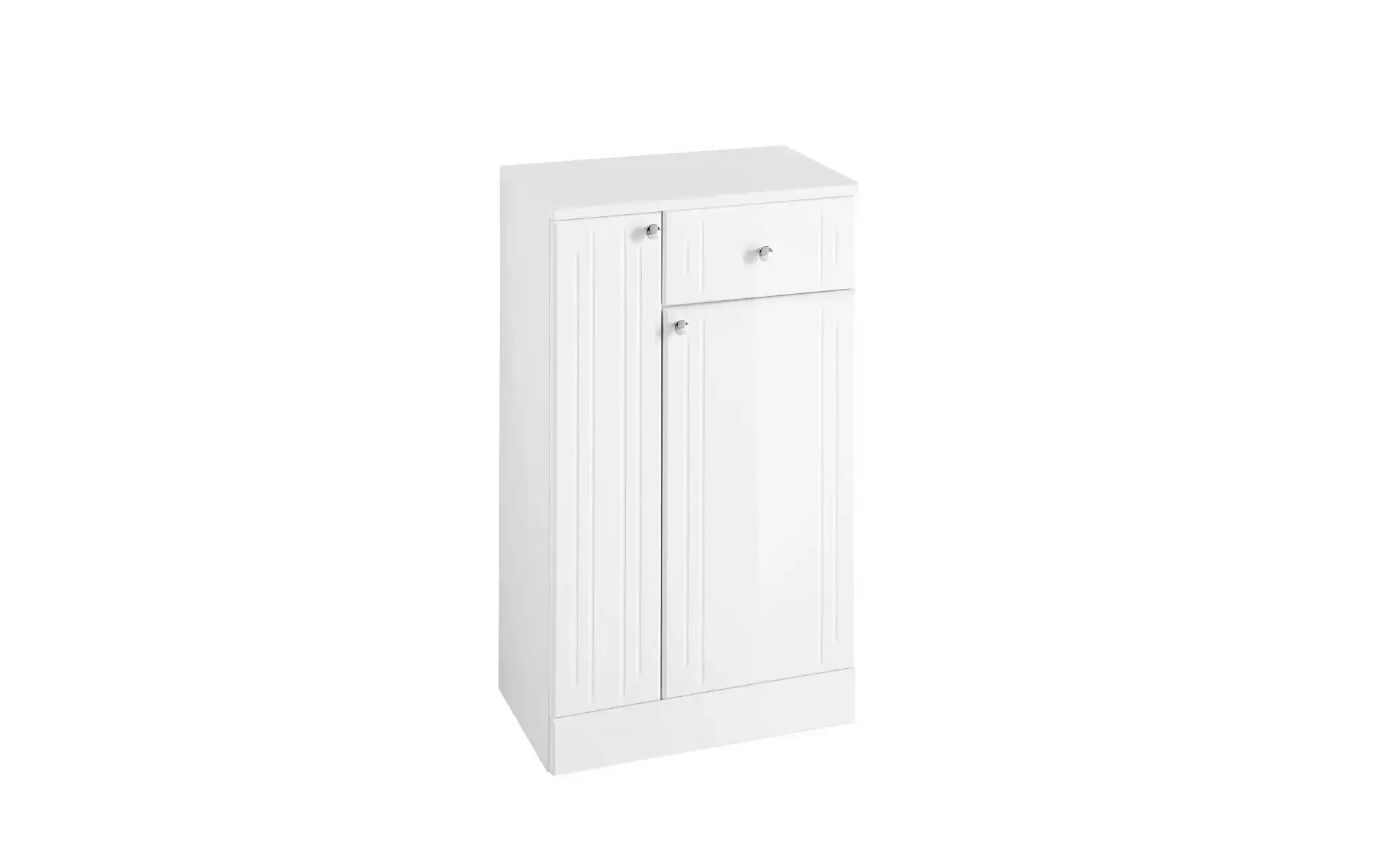 PELIPAL Unterschrank in Weiß hochglanz mit einer Schublade und 2 Türen (BxH günstig online kaufen