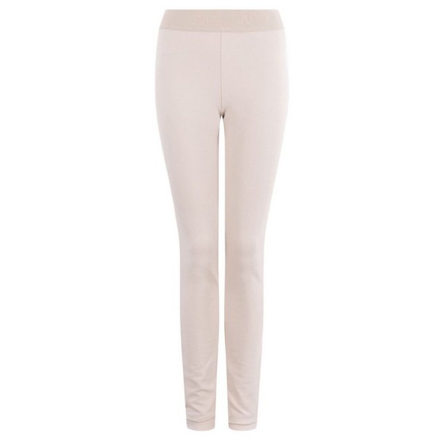 Moscow Design Stoffhose Tide feste Stretch Leggings in Sand (1-tlg) günstig online kaufen