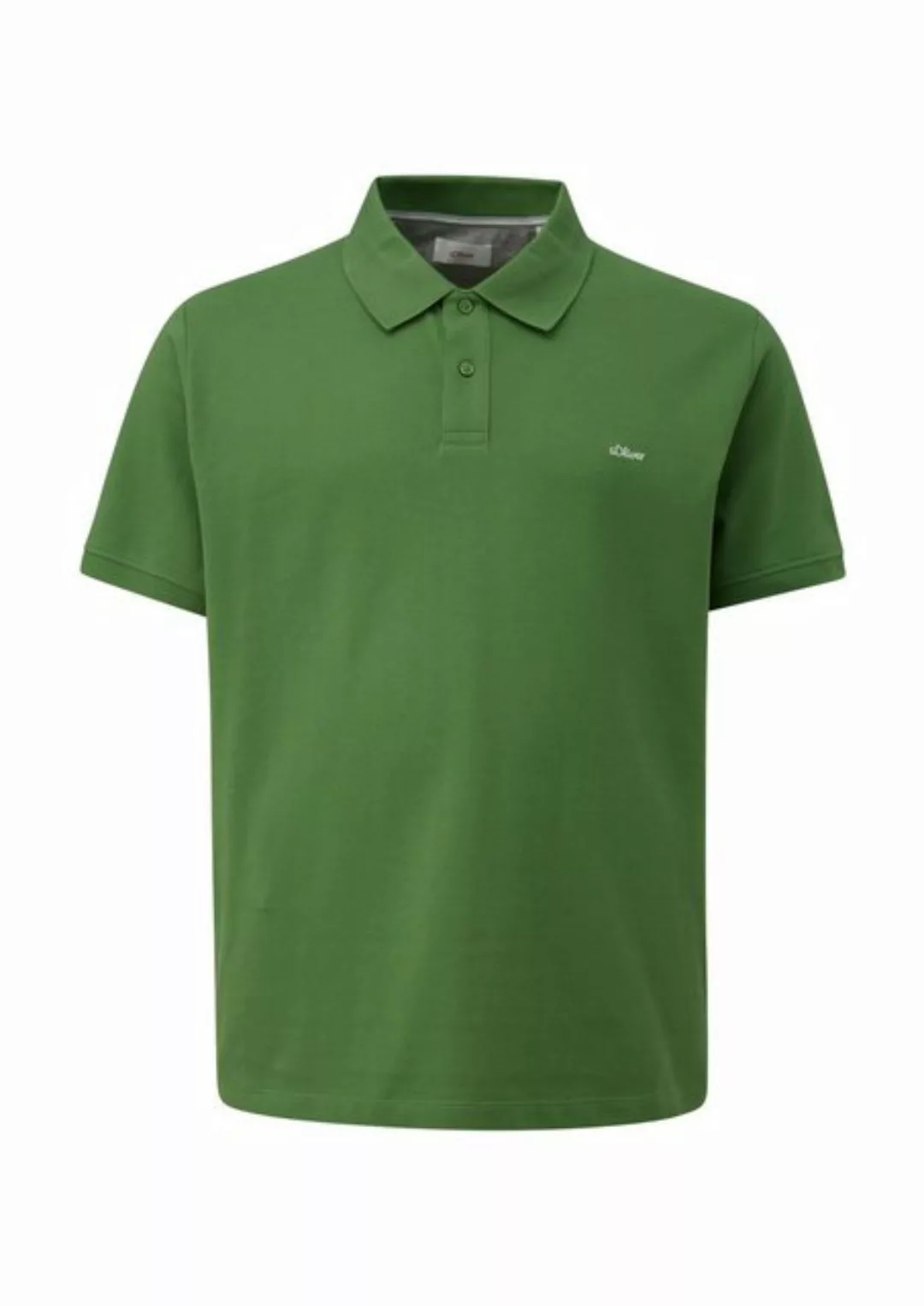 s.Oliver Kurzarmshirt Poloshirt mit Piquéstruktur günstig online kaufen