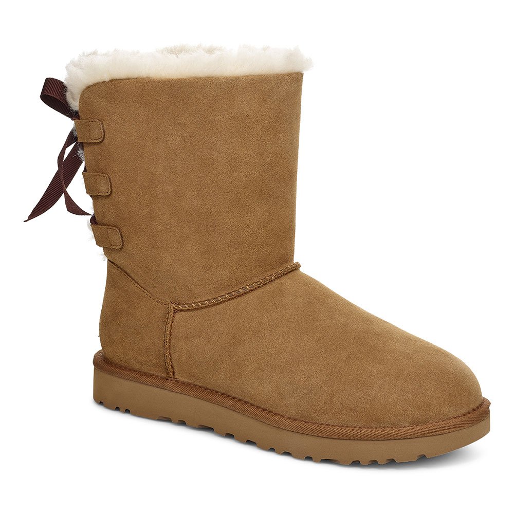 Ugg Short Continuity Bow Stiefel EU 39 Chestnut günstig online kaufen