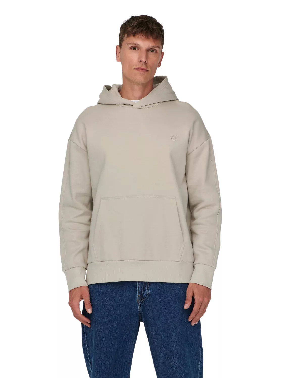 Only & Sons Herren Hoodie Kapuzenpullover ONSDAN LIFE - Relaxed Fit günstig online kaufen