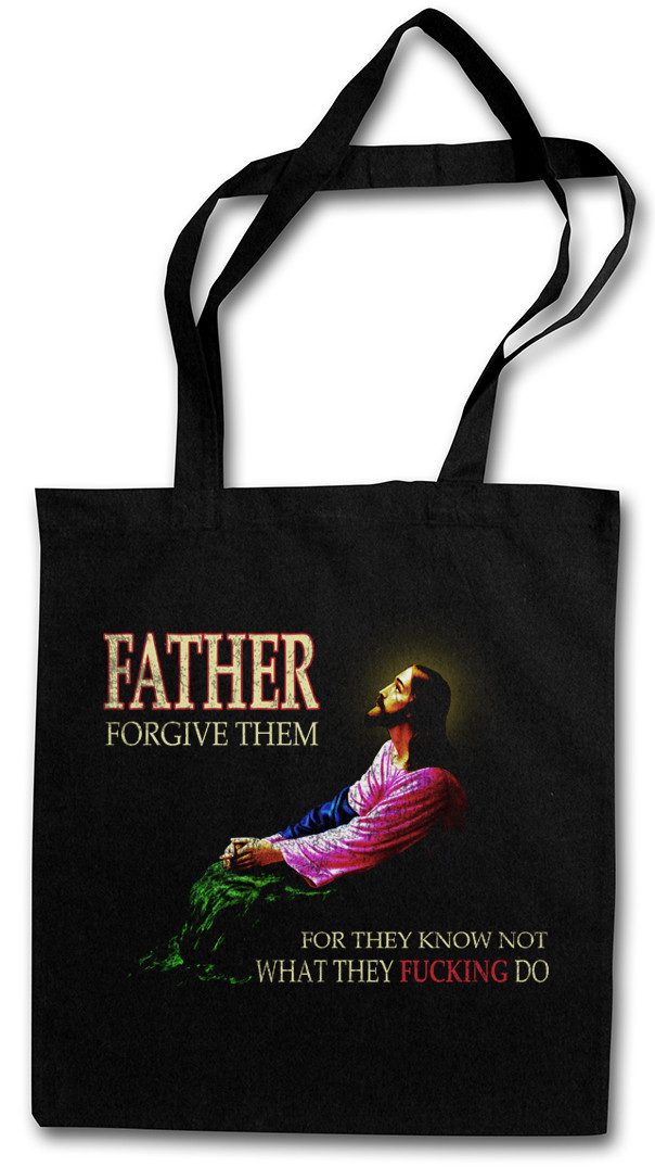 Urban Backwoods Beuteltasche Father Forgive Them günstig online kaufen
