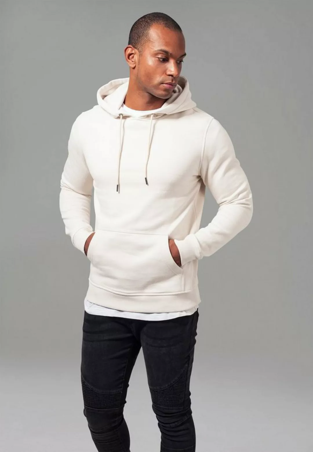 URBAN CLASSICS Kapuzenpullover TB1592 - Basic Sweat Hoody sand XXL günstig online kaufen