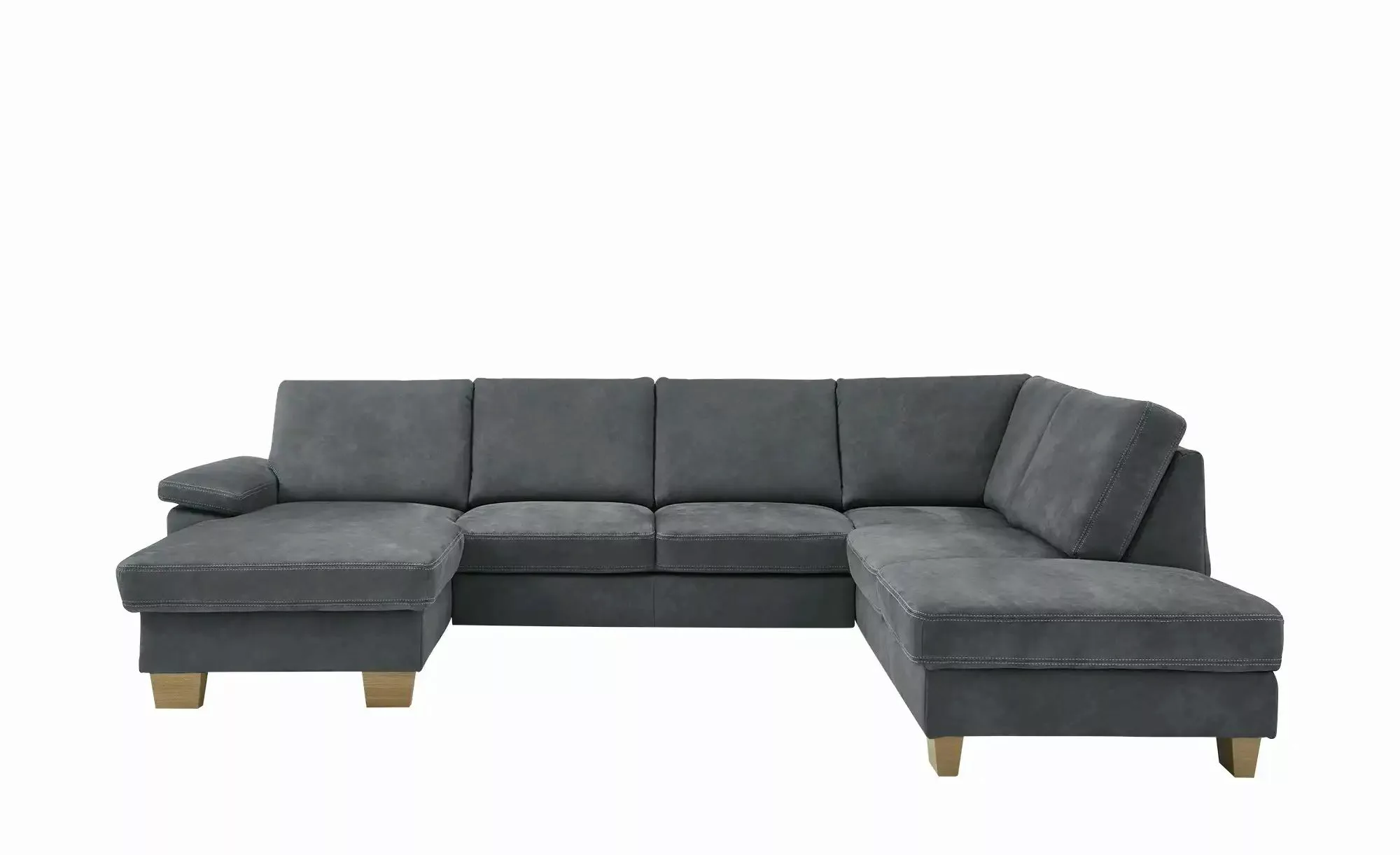 meinSofa Wohnlandschaft  Samu ¦ grau ¦ Maße (cm): B: 316 H: 90 T: 235 Polst günstig online kaufen