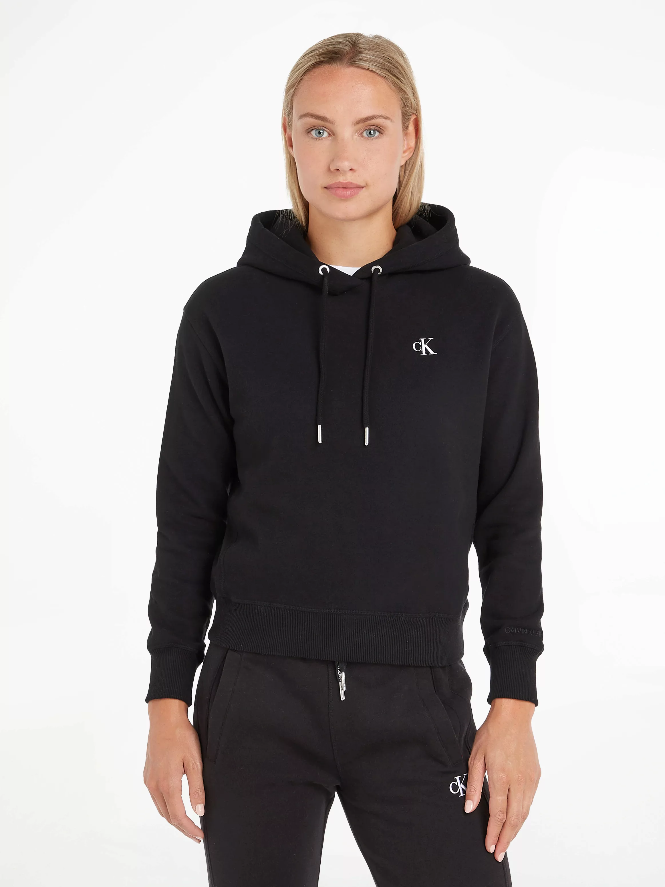 Calvin Klein Jeans Kapuzensweatshirt "CK EMBROIDERY HD", mit CK Monogramm S günstig online kaufen