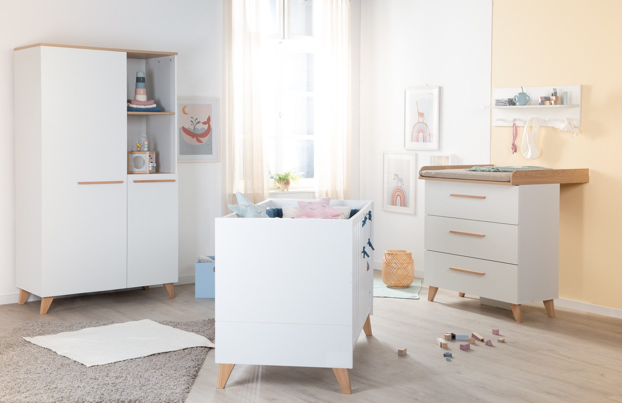 roba® Kinderkleiderschrank Leon 2-türig - Hochwertige günstig online kaufen