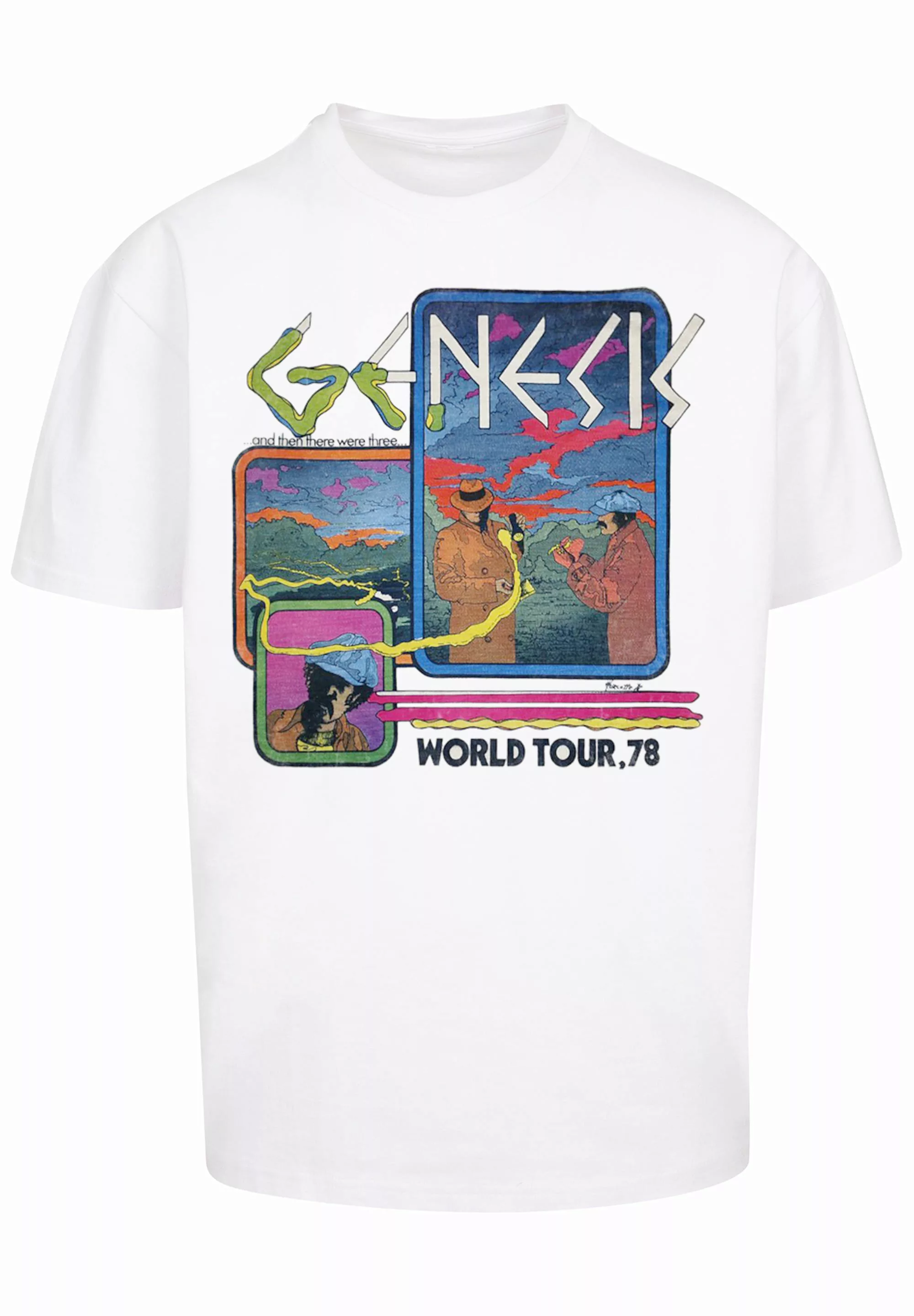 F4NT4STIC T-Shirt "Genesis Rock Music Band World Tour 78", Print günstig online kaufen