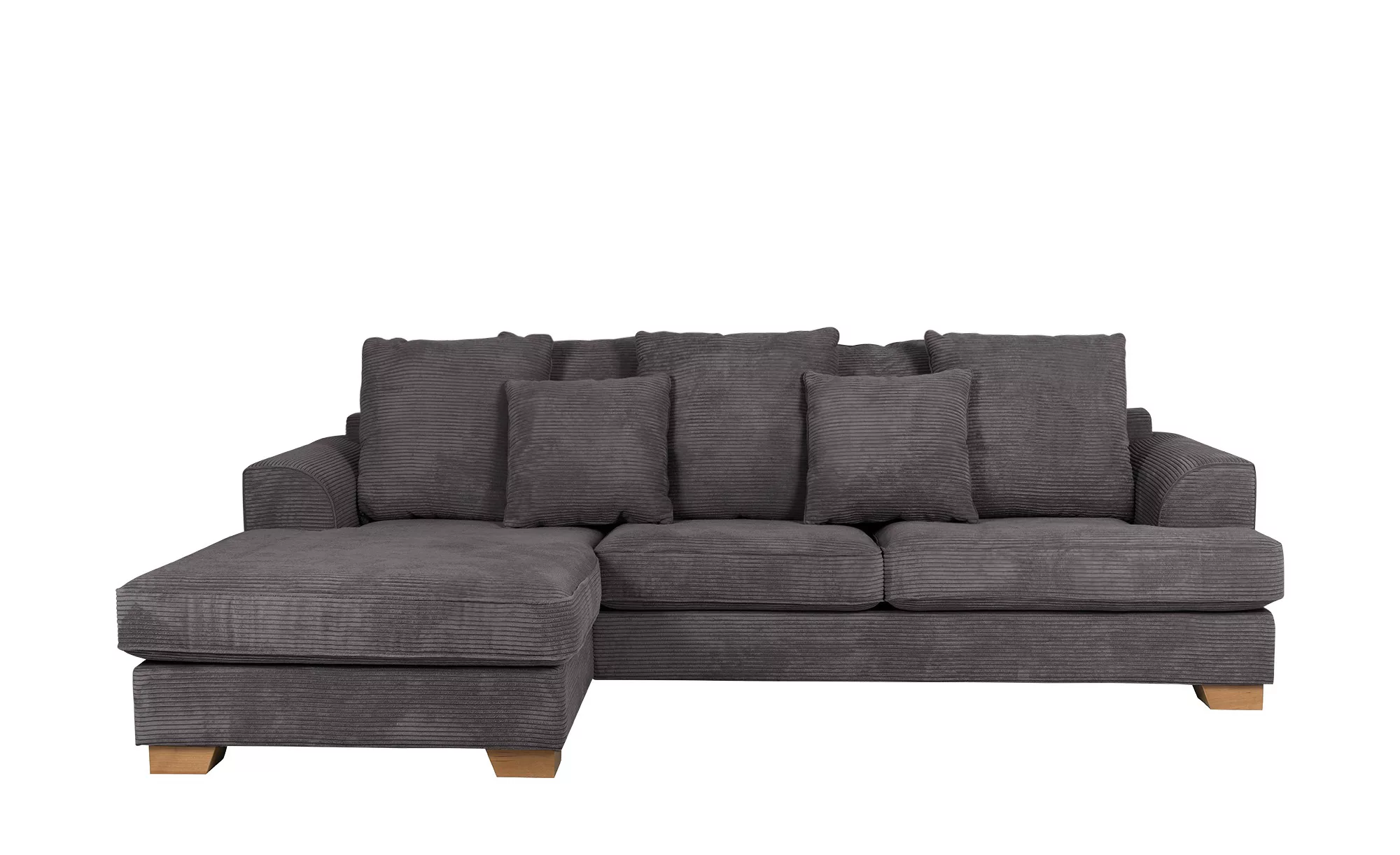 SOHO Ecksofa  Franka ¦ grau ¦ Maße (cm): B: 268 H: 87 T: 161 Polstermöbel > günstig online kaufen