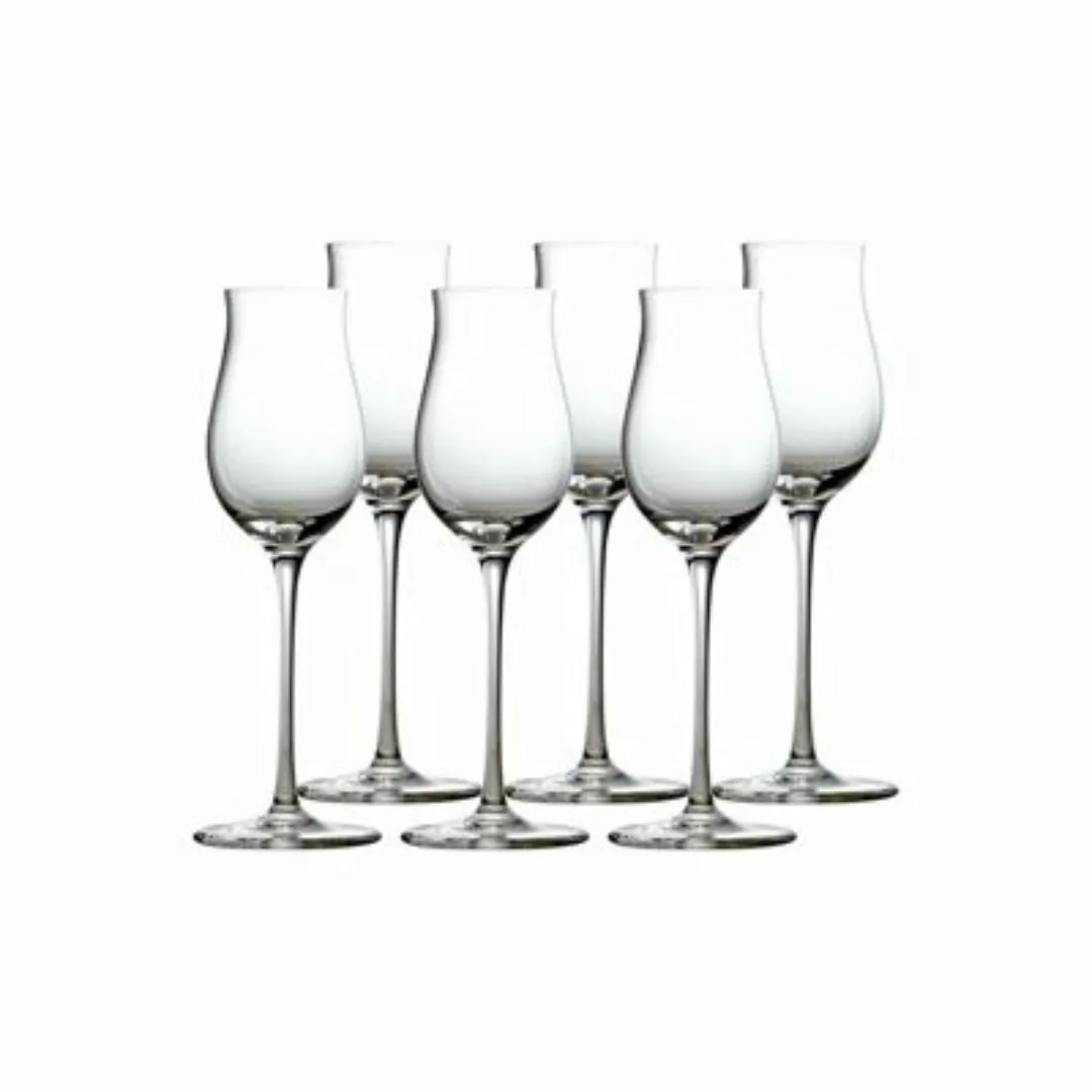 Q1 Weinbrandglas Cognac 6er Set Schnapsgläser transparent günstig online kaufen