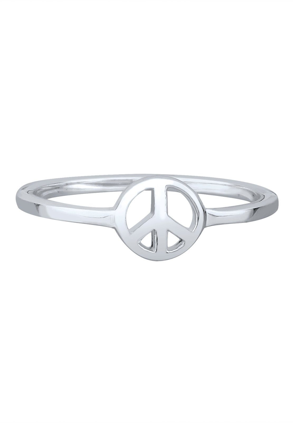 Elli Fingerring Peace Frieden Symbol 925 günstig online kaufen