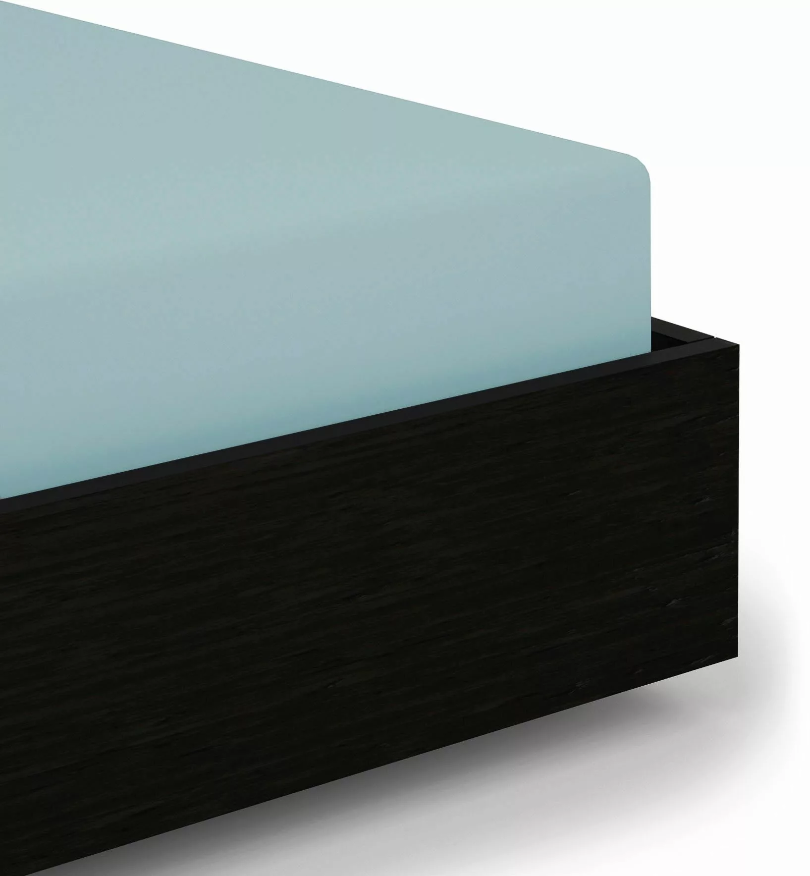 Heckett and Lane Spannbettlaken Elementi, Mako-Satin, günstig online kaufen