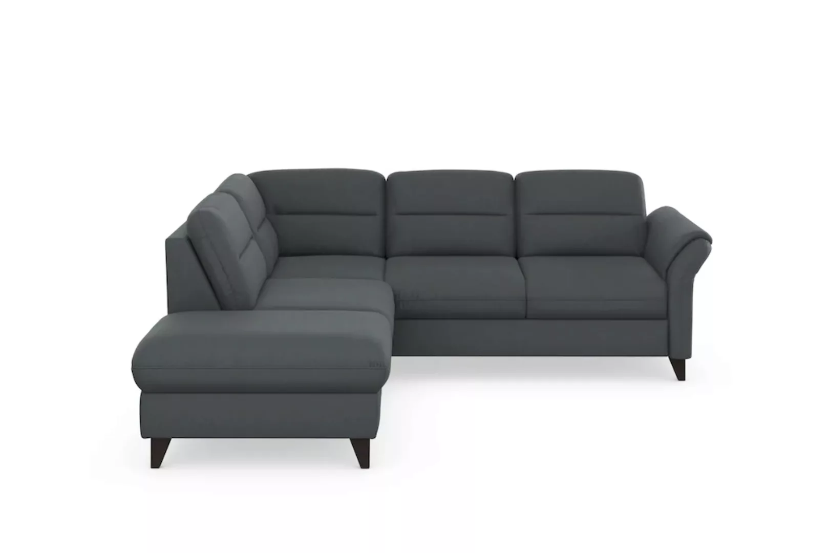 sit&more Ecksofa »Mellum L-Form«, Federkern, wahlweise mit Bettfunktion, St günstig online kaufen