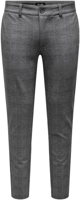 Only & Sons Herren Chino Hose ONSMARK SLIM CHECK 9887 - Slim Fit günstig online kaufen