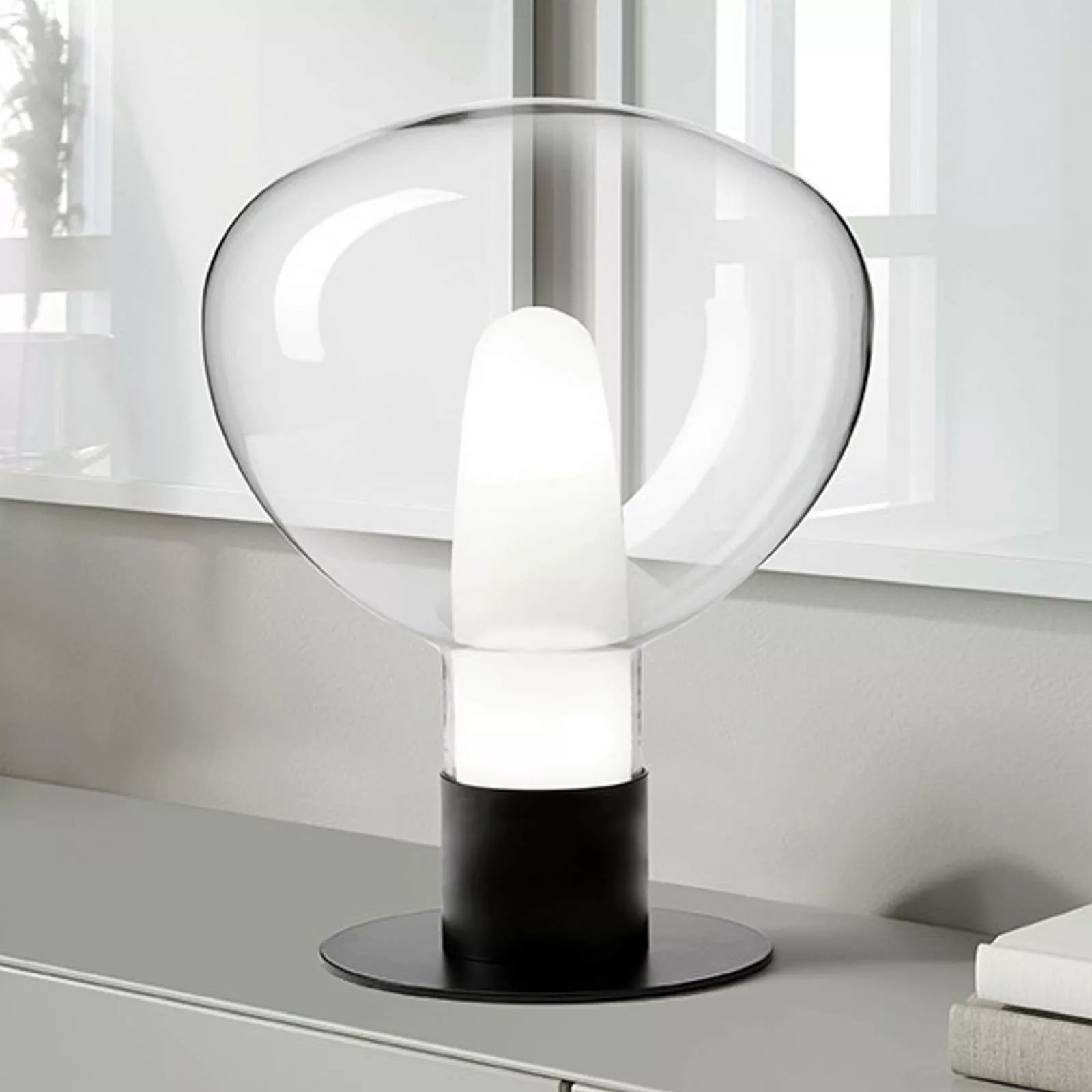 Glas-Tischlampe Chobin günstig online kaufen