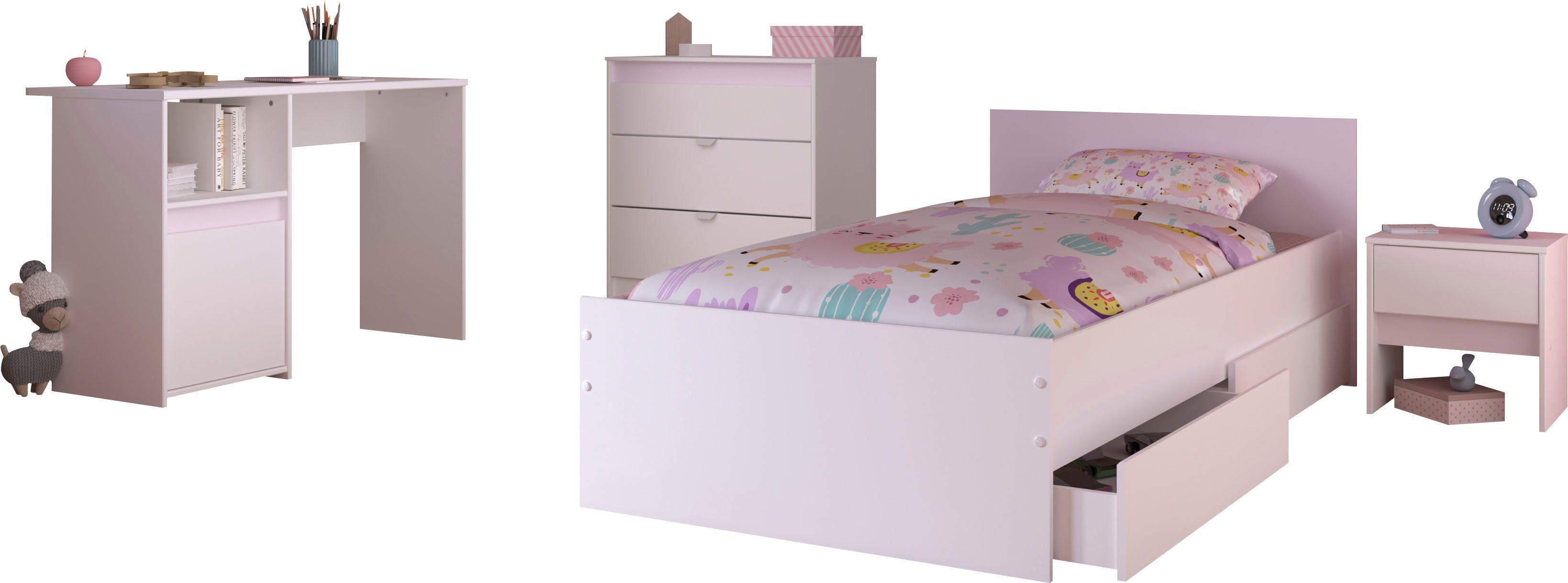 Parisot Jugendzimmer-Set Pirouette, (Set, 5-tlg) günstig online kaufen