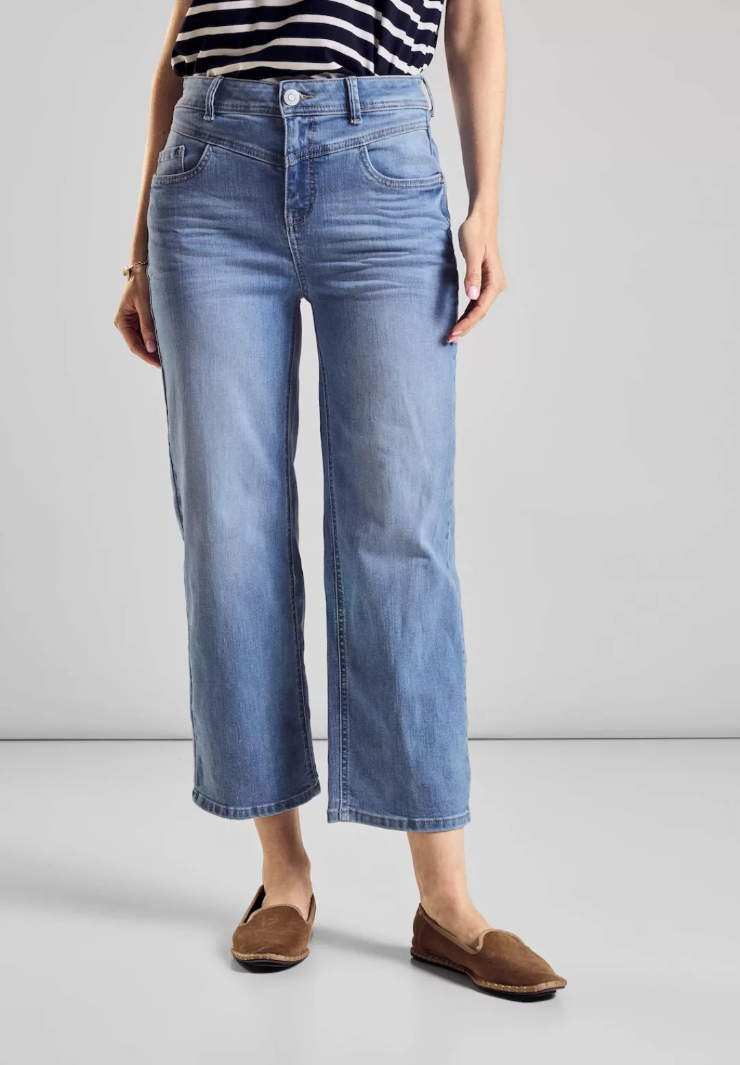 STREET ONE 7/8-Jeans, softer Materialmix günstig online kaufen