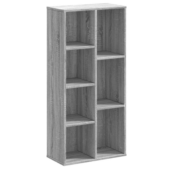 vidaXL Bücherregal Bücherregal Grau Sonoma 50x25x105 cm Holzwerkstoff, 1-tl günstig online kaufen