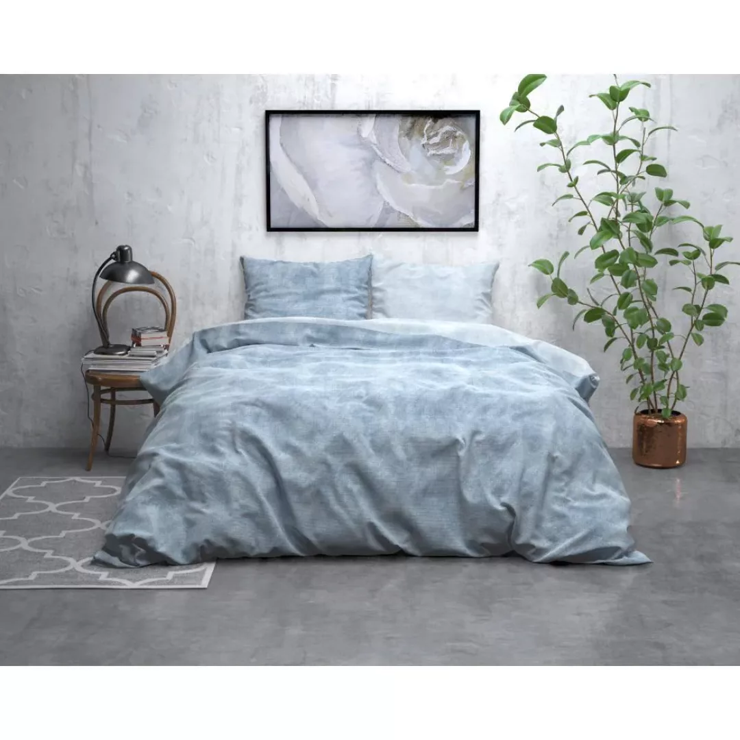 Sleeptime | Bettbezug-Set Twin Washed Cotton günstig online kaufen