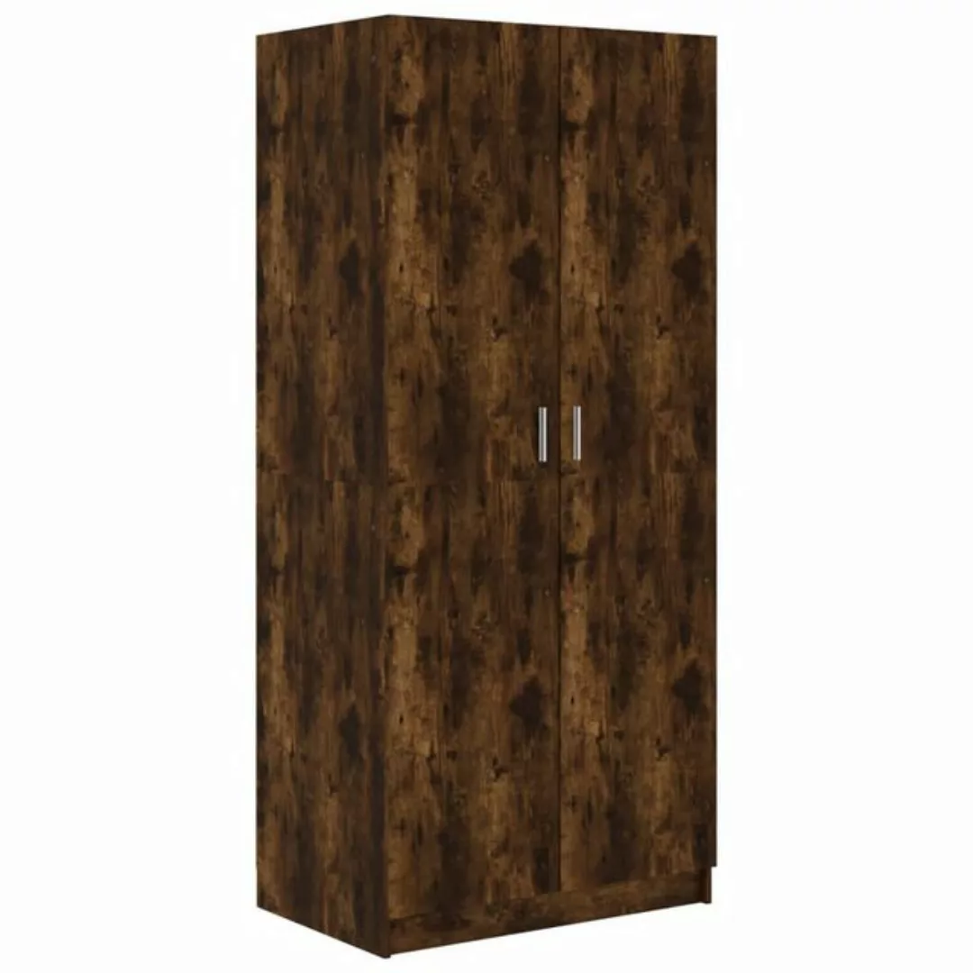 vidaXL Kleiderschrank Kleiderschrank Räuchereiche 80x52x180 cm Spanplatte günstig online kaufen