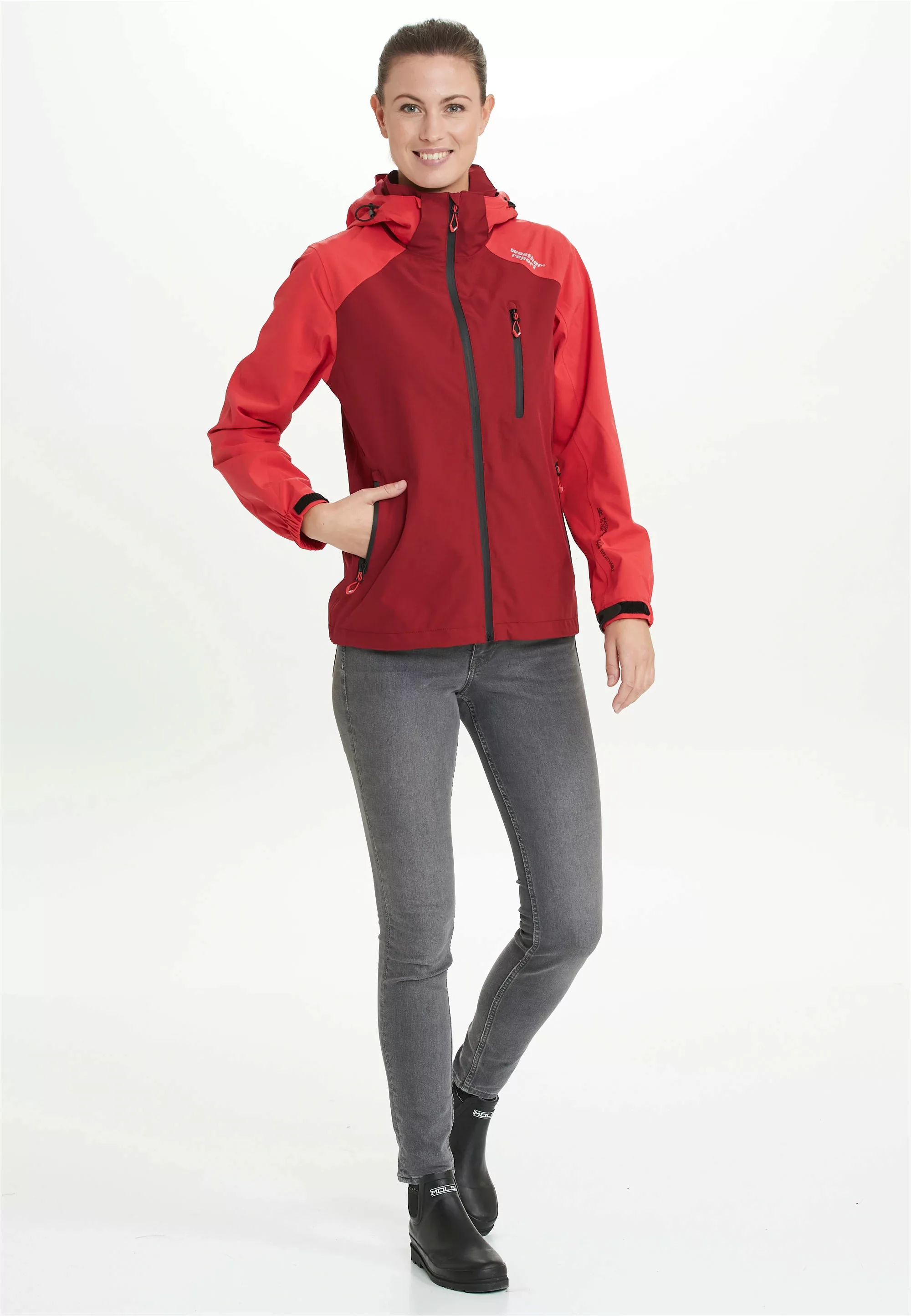 WEATHER REPORT Outdoorjacke "CAMELIA W-PRO15000", mit wasserdichter Beschic günstig online kaufen