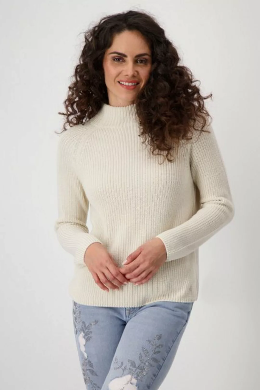 Monari Kurzarmhemd Pullover günstig online kaufen