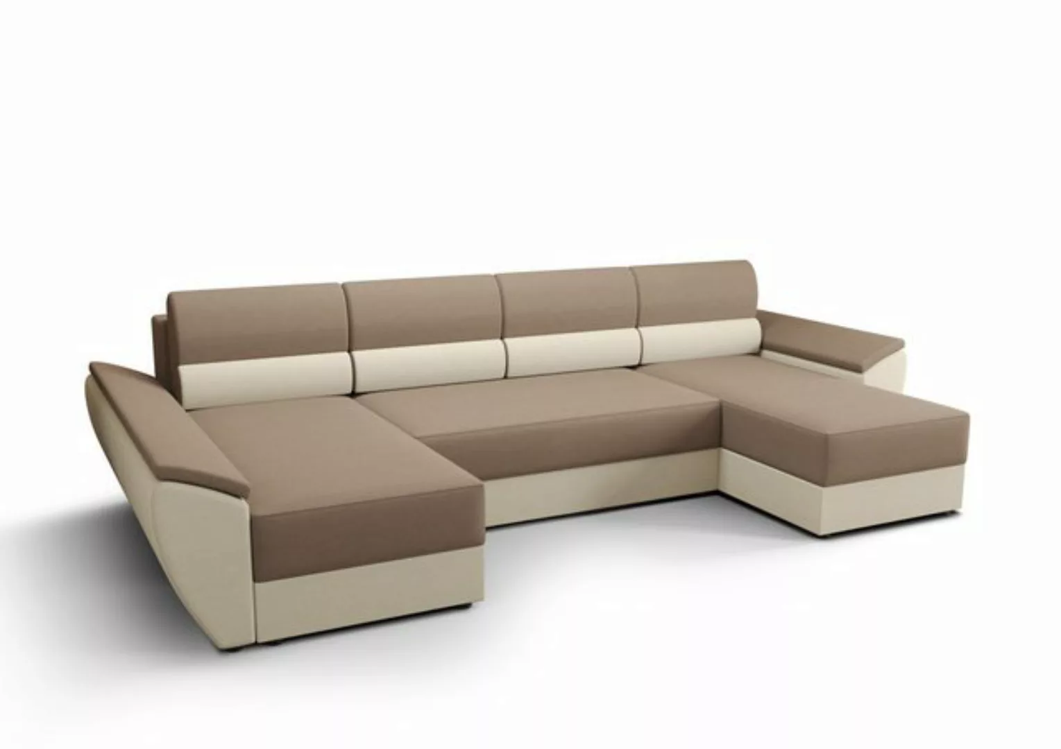 ALTDECOR Wohnlandschaft REB-U3, Couch mit Schlaffunktion, Stauraum Ecksofa günstig online kaufen