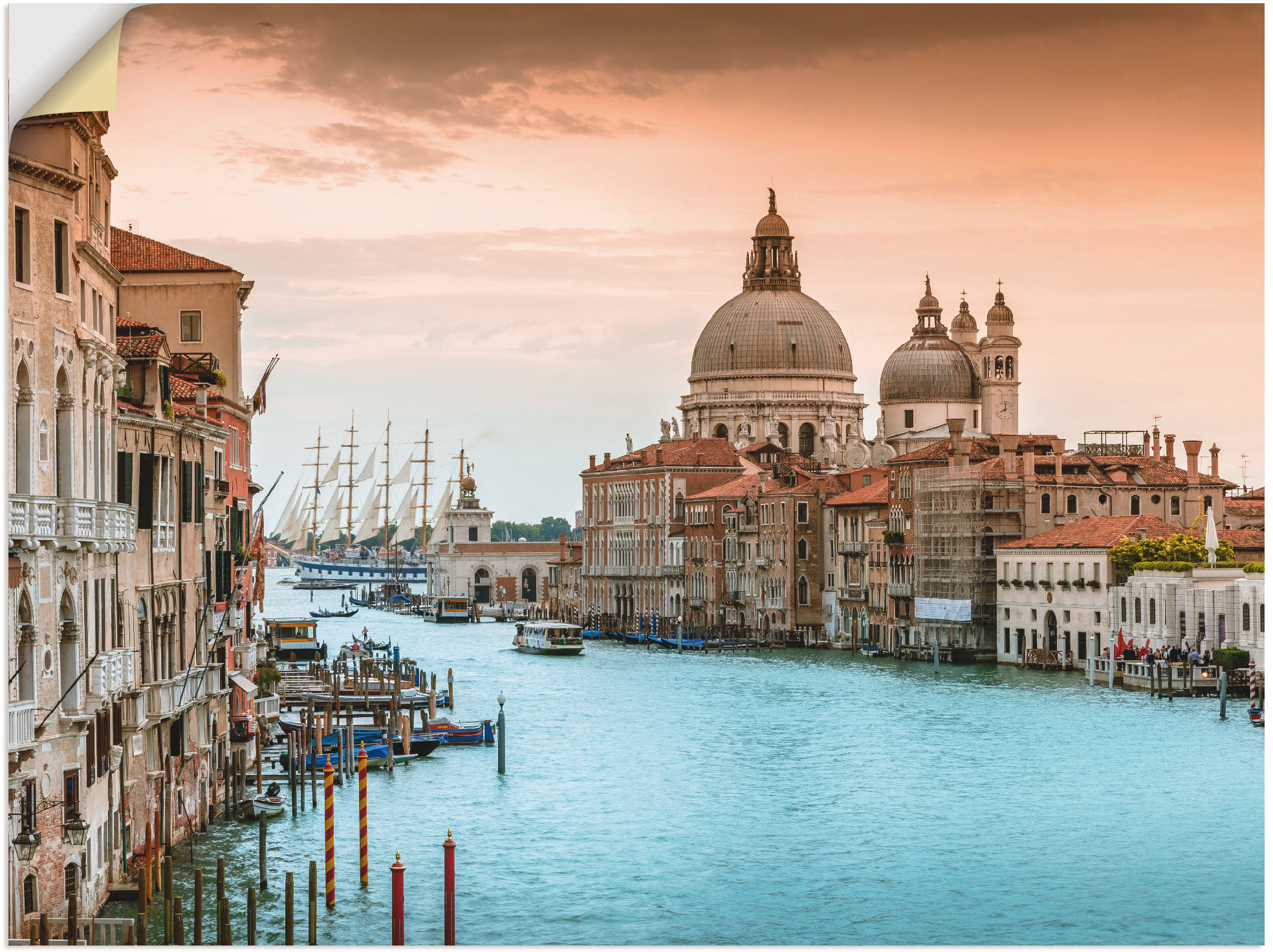 Artland Wandbild "Venedig Canal Grande I", Italien, (1 St.), als Alubild, O günstig online kaufen