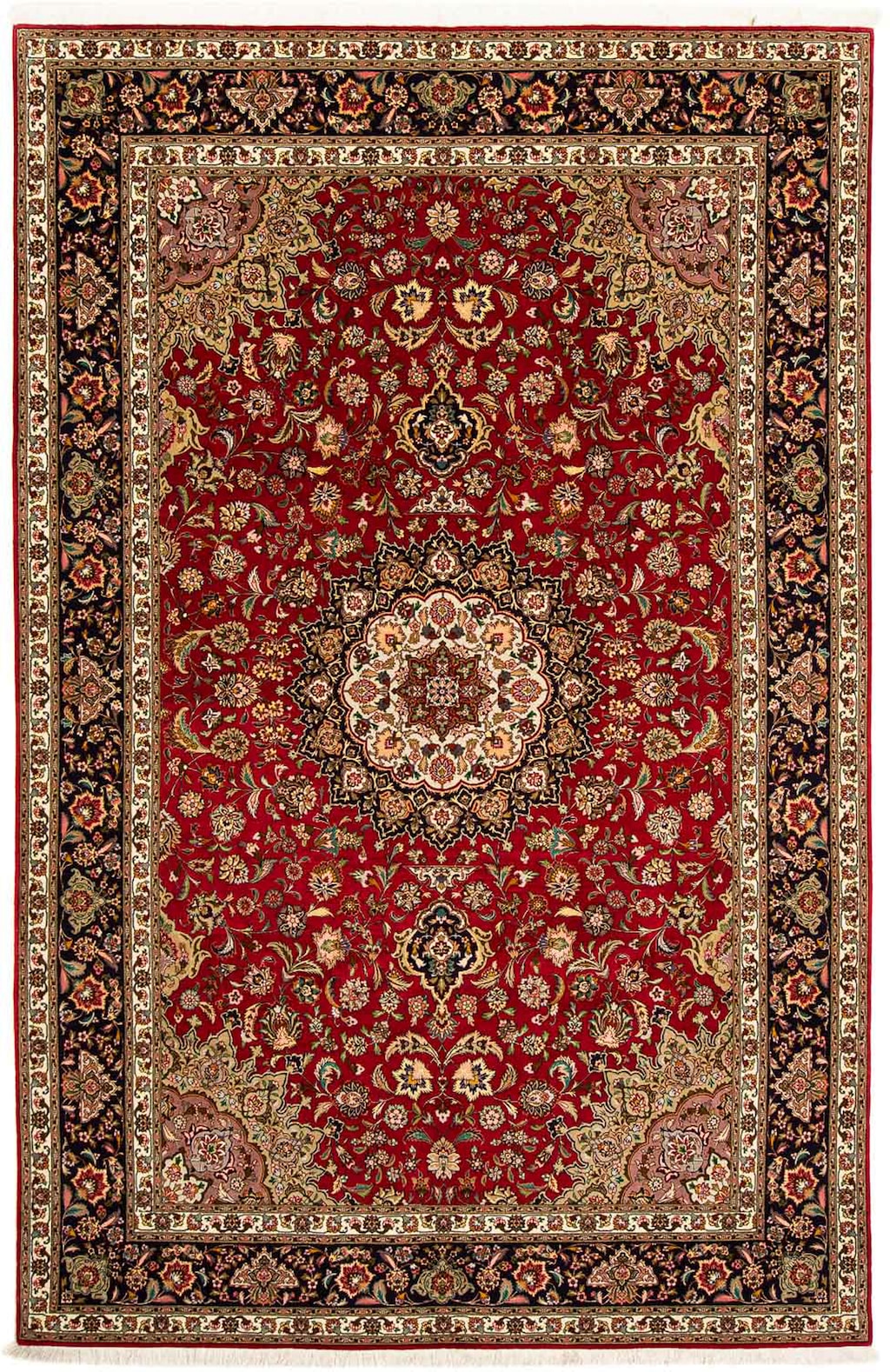 morgenland Orientteppich »Perser - Täbriz - Royal - 300 x 202 cm - dunkelro günstig online kaufen