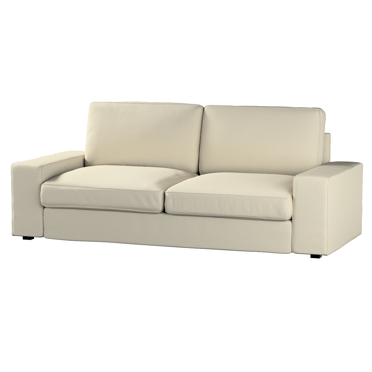 Bezug für Kivik 3-Sitzer Sofa, beige-grau, Bezug für Sofa Kivik 3-Sitzer, M günstig online kaufen