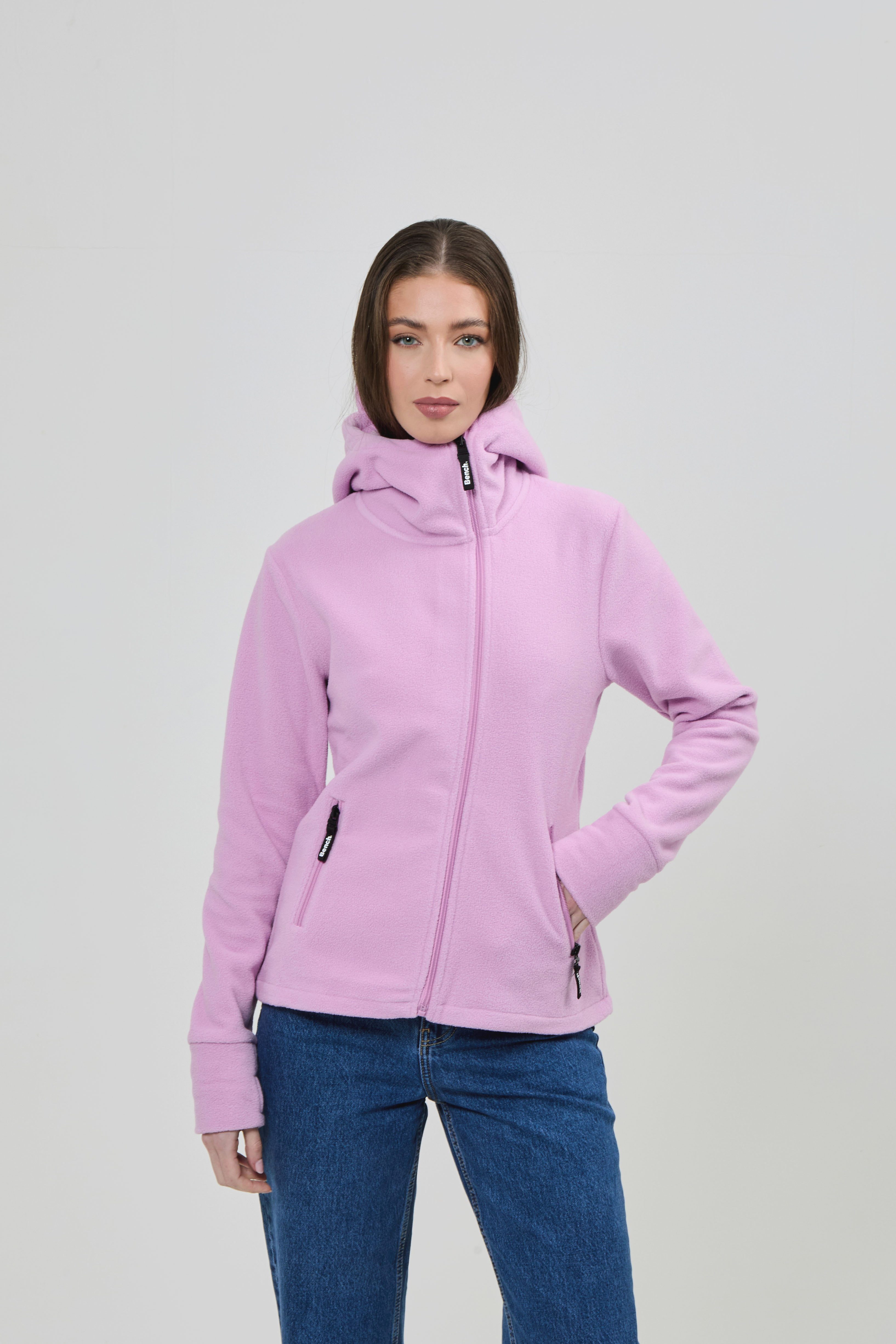 Bench. Fleecejacke "NINJA", mit Kapuze günstig online kaufen