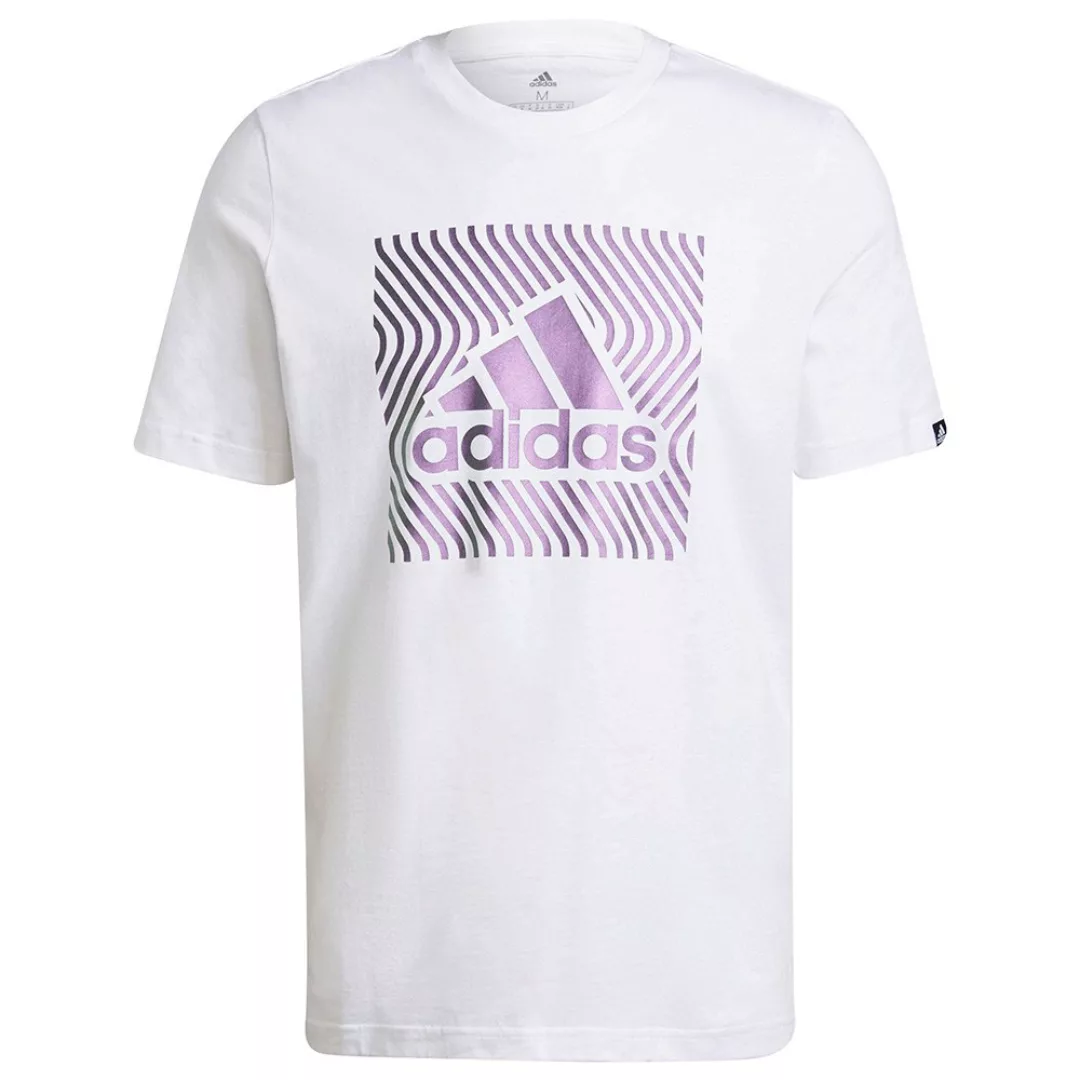 Adidas Clrshft Hemd L White / Dark Purple günstig online kaufen