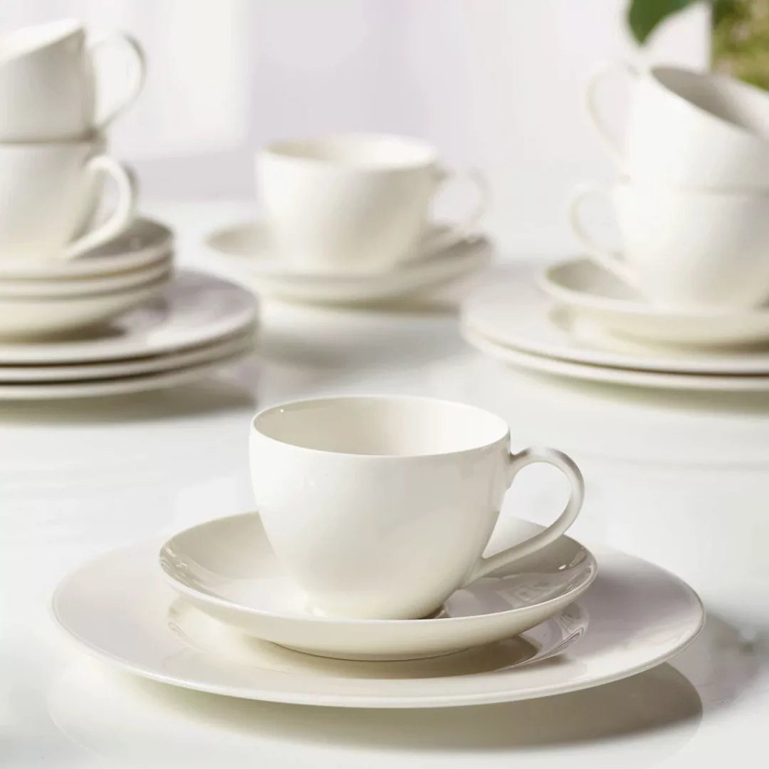 vivo Villeroy & Boch Group Kaffeeservice »Geschirr-Set, Service Basic White günstig online kaufen