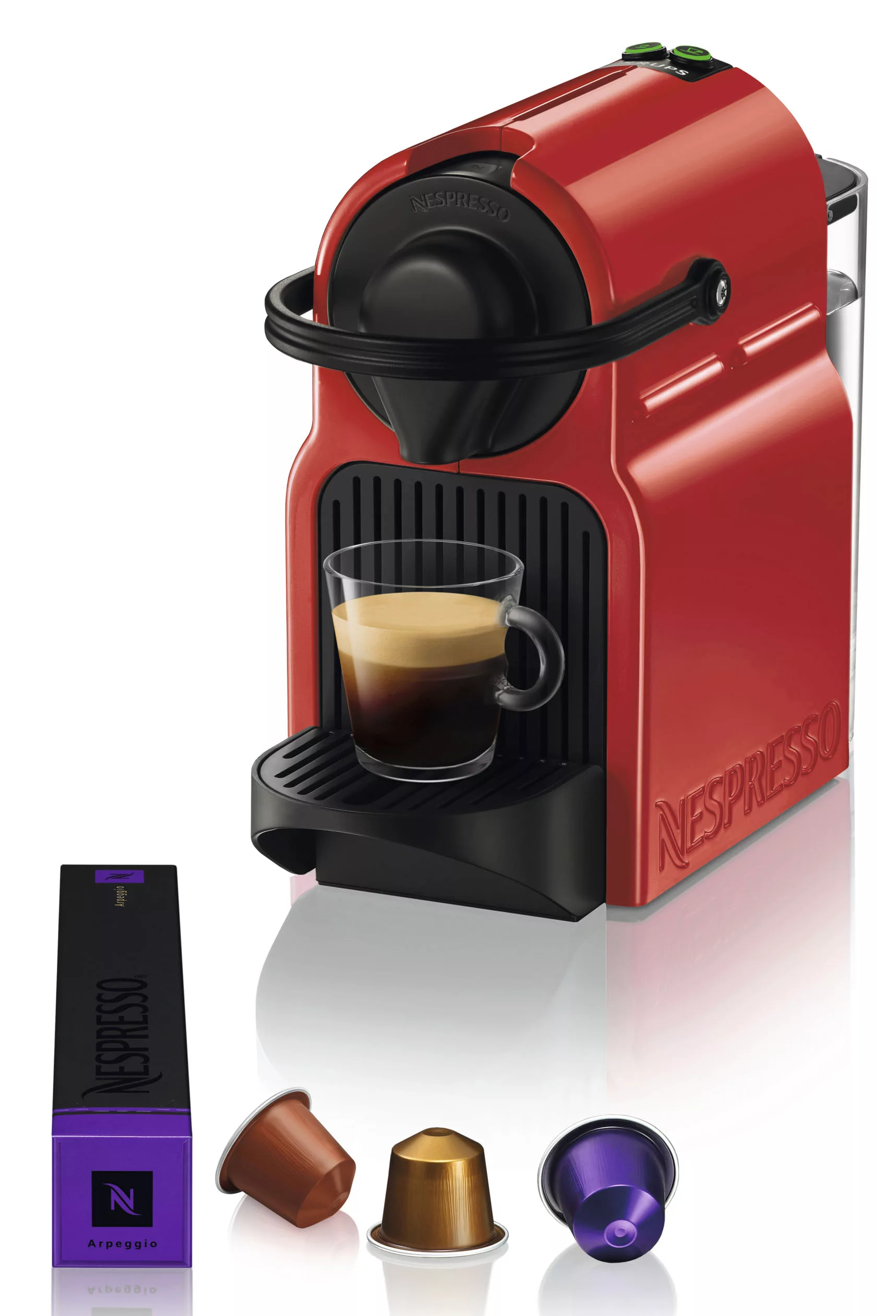 Nespresso Kapselmaschine »XN1005 Inissia von Krups«, Kaffeemenge einstellba günstig online kaufen