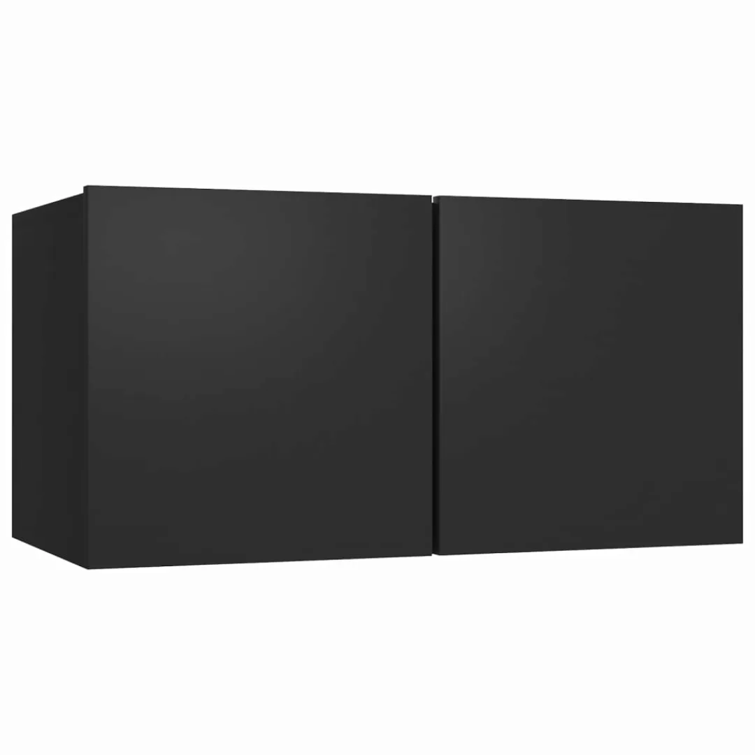 Tv-hengeschrank Schwarz 60x30x30 Cm günstig online kaufen