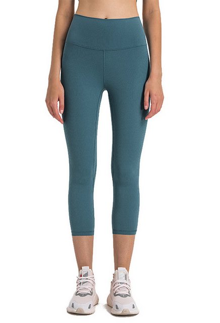 SEGUEN Shapingleggings Sport-Leggings mit Tasche, Yoga-Hose Vordere Taillen günstig online kaufen