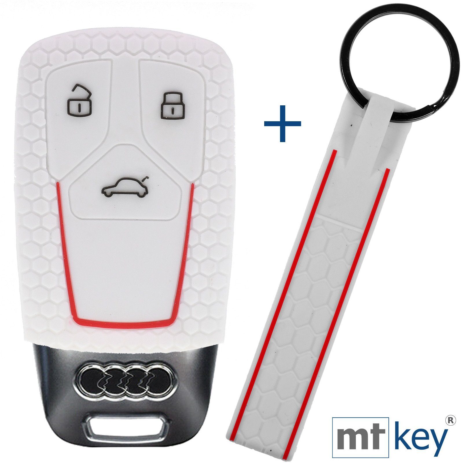 mt-key Schlüsseltasche Autoschlüssel Silikon Schutzhülle im günstig online kaufen