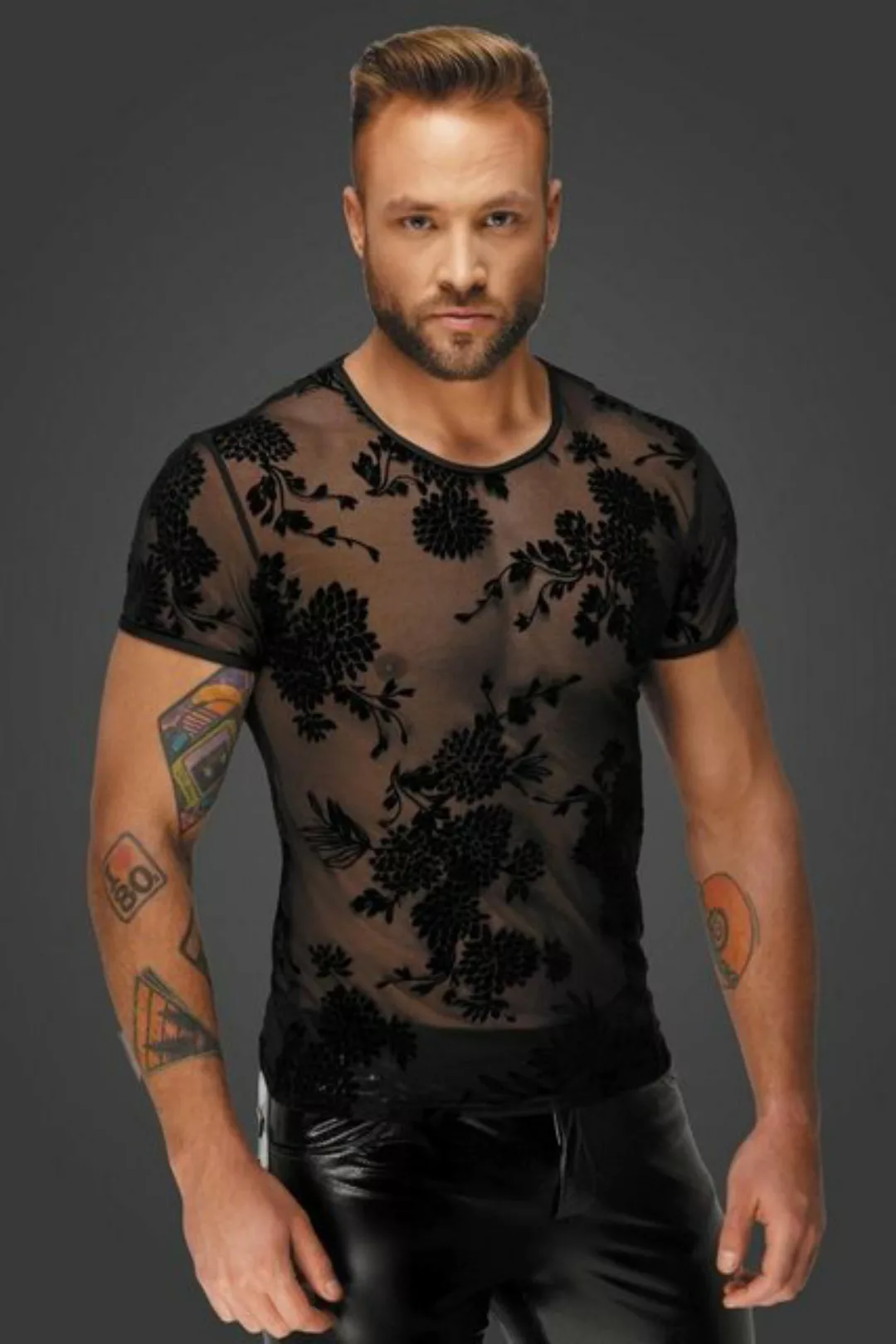 Noir Handmade Men T-Shirt Herren-Shirt in schwarz - L günstig online kaufen