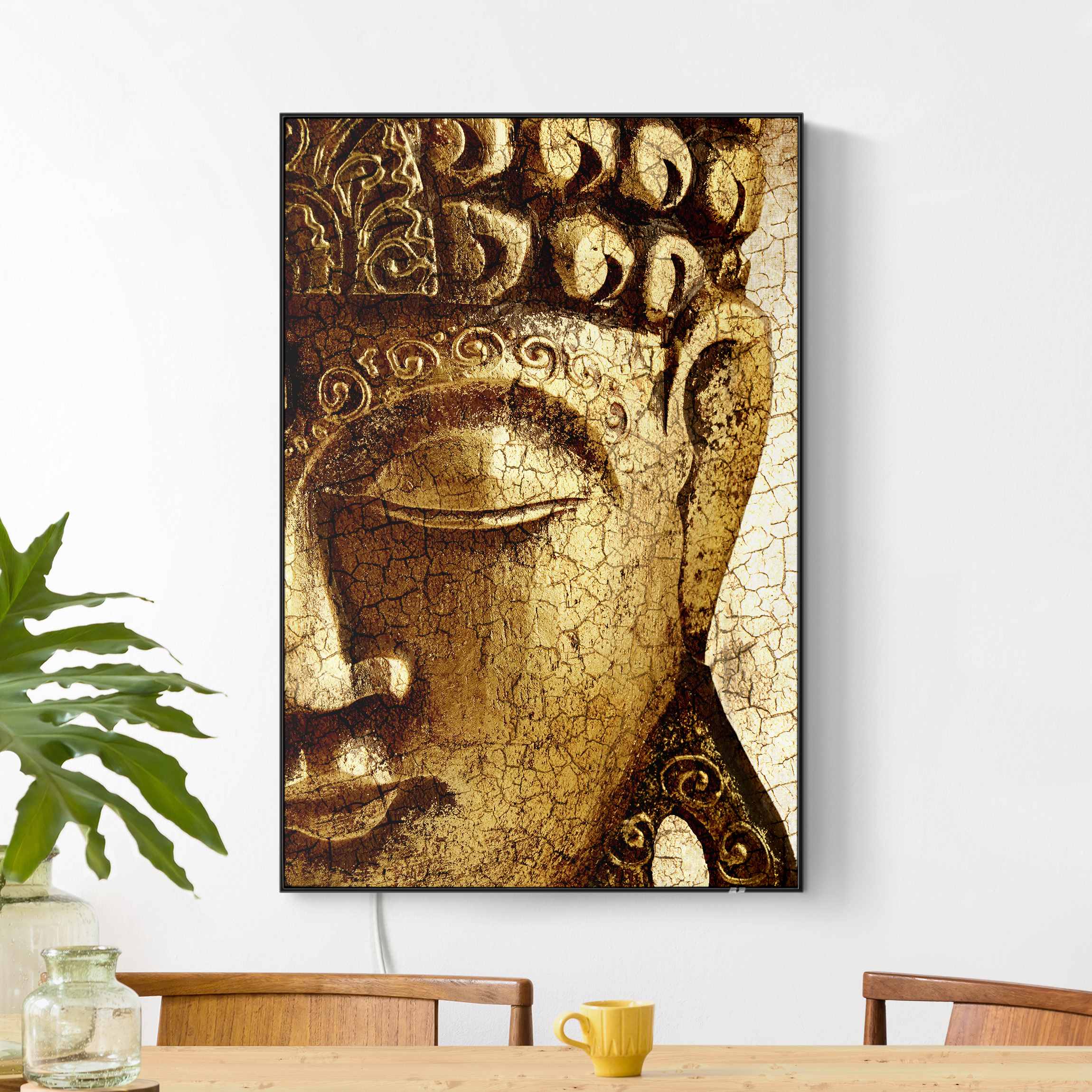 LED-Wechselbild Vintage Buddha günstig online kaufen