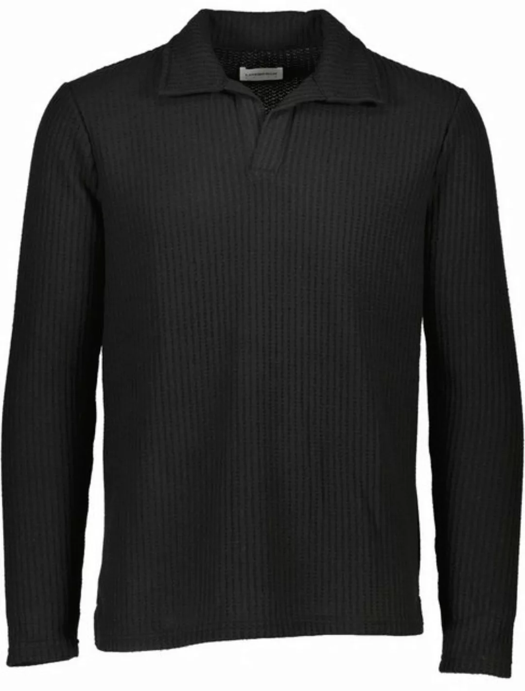 LINDBERGH Langarm-Poloshirt mit elegantem Kragen günstig online kaufen