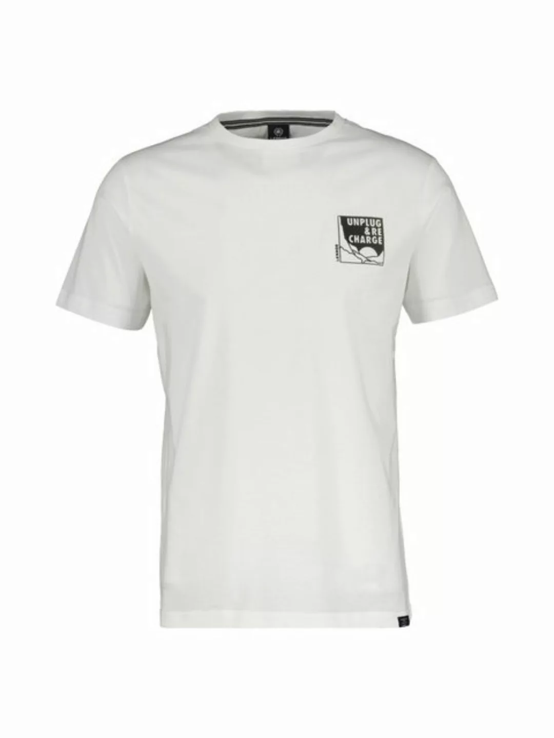 LERROS T-Shirt LERROS Herren T-Shirt mit kleinem Mottoprint günstig online kaufen