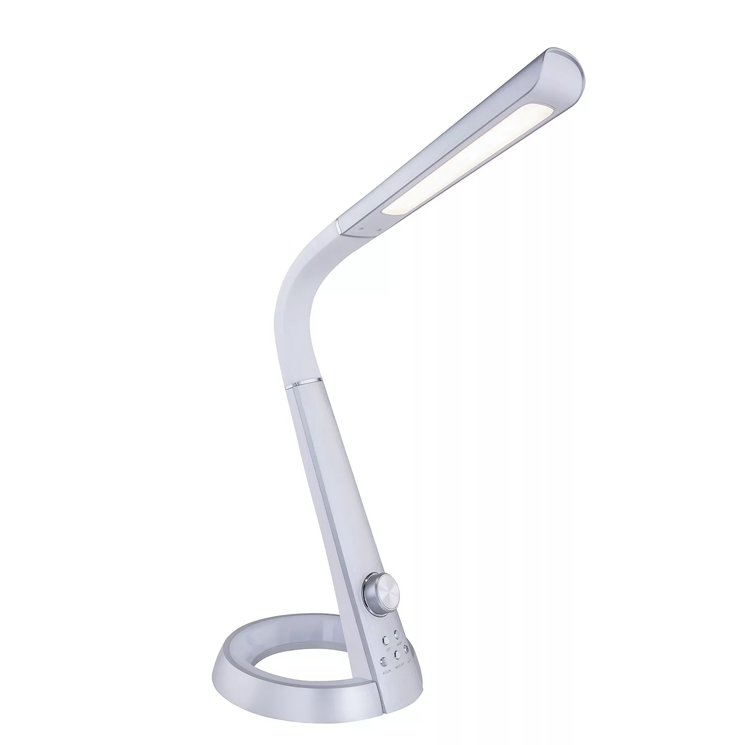 LED-Tischlampe Mitti mit USB-Anschluss silber/weiß günstig online kaufen