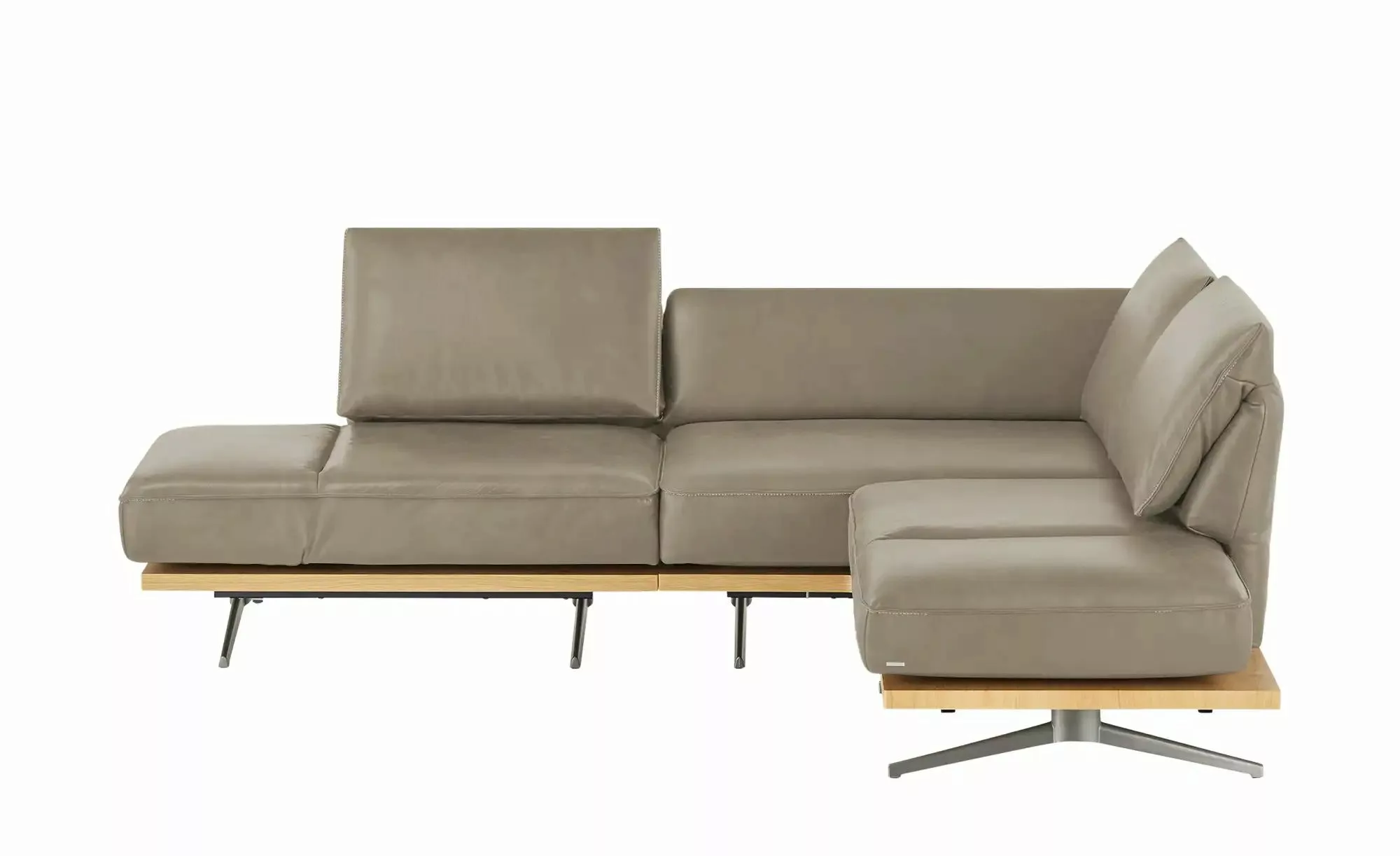 KOINOR Ecksofa  Phoenix ¦ grau ¦ Maße (cm): B: 253 H: 87 T: 209.0 Polstermö günstig online kaufen