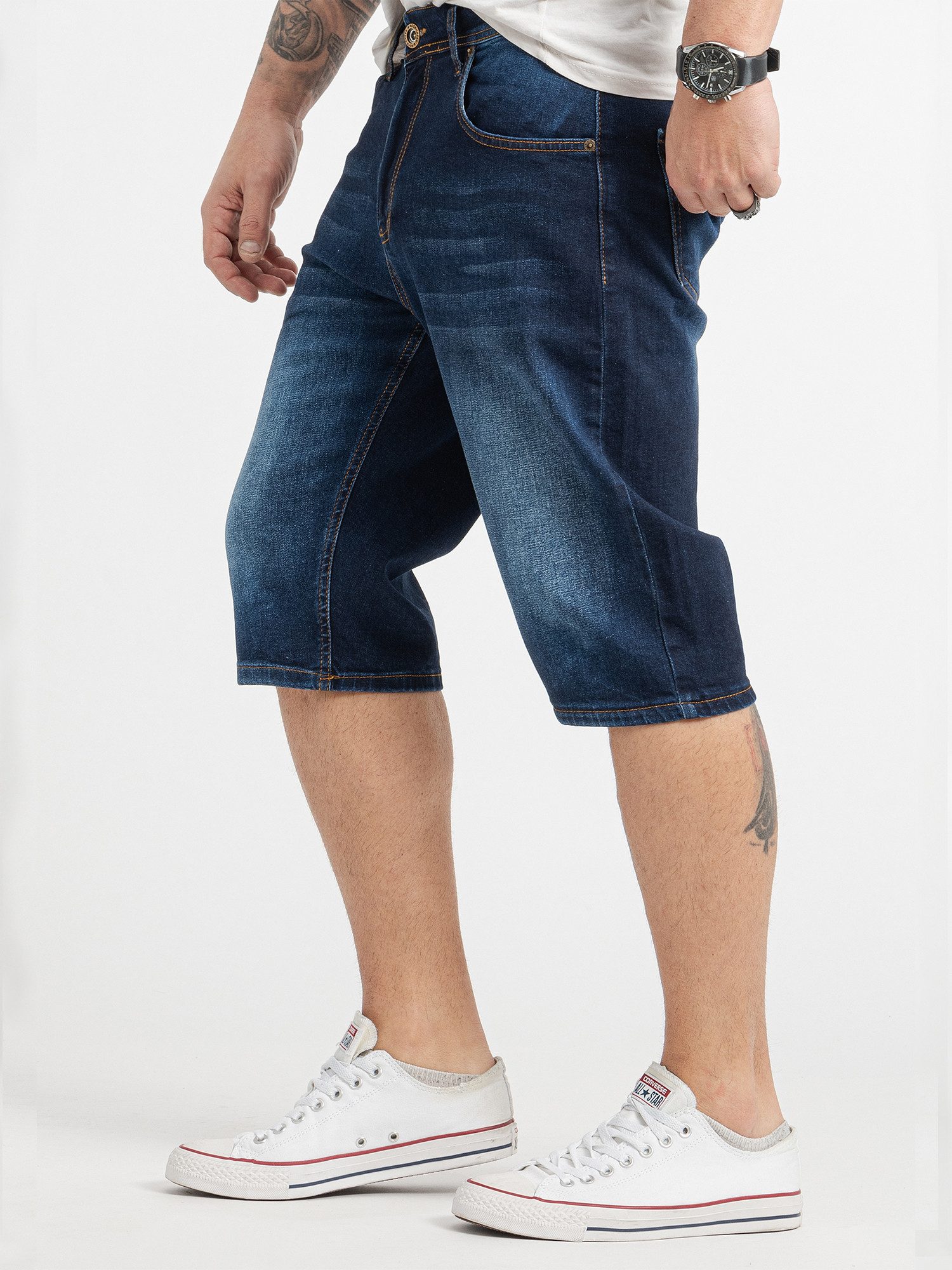 Rock Creek Bermudas Herren Shorts Jeansshorts günstig online kaufen