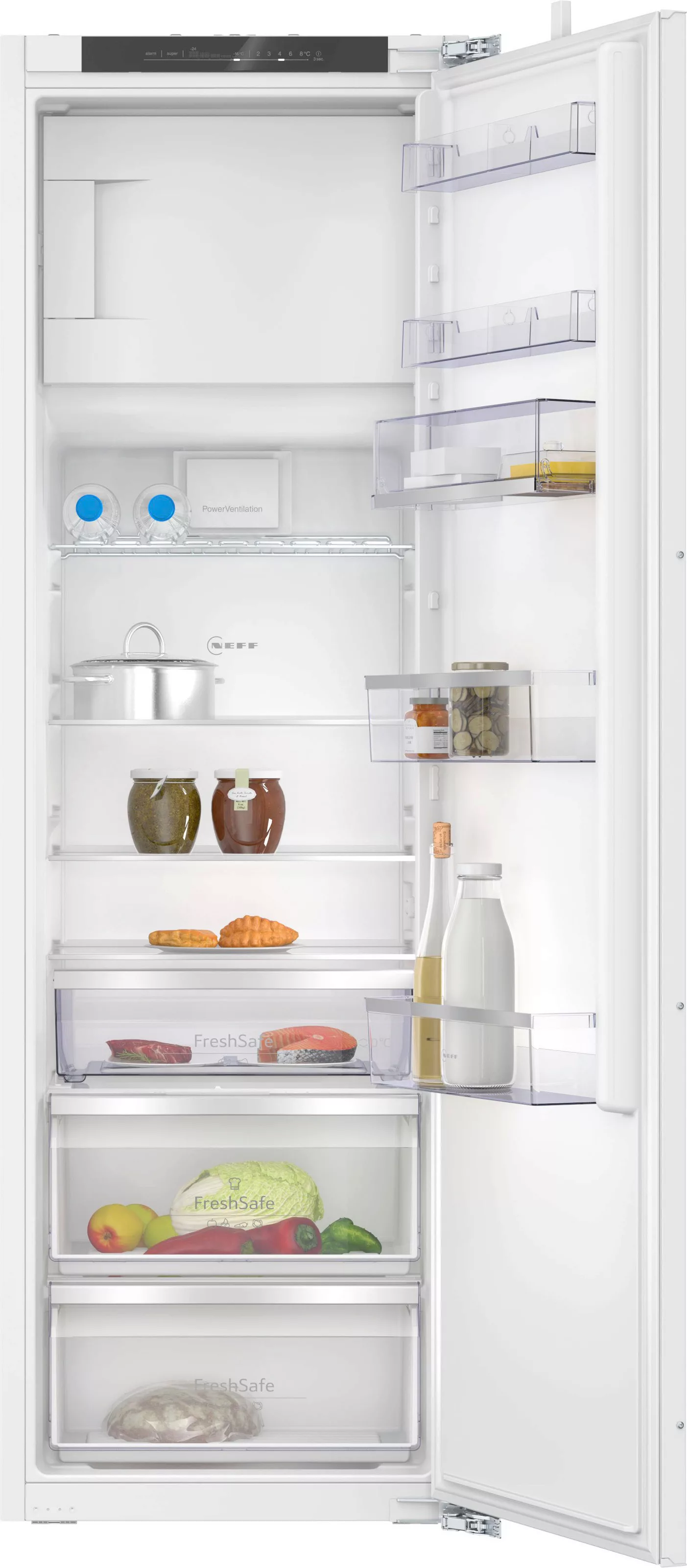 NEFF Einbaukühlschrank »KI2823DD0«, KI2823DD0, 177,2 cm hoch, 55,8 cm breit günstig online kaufen