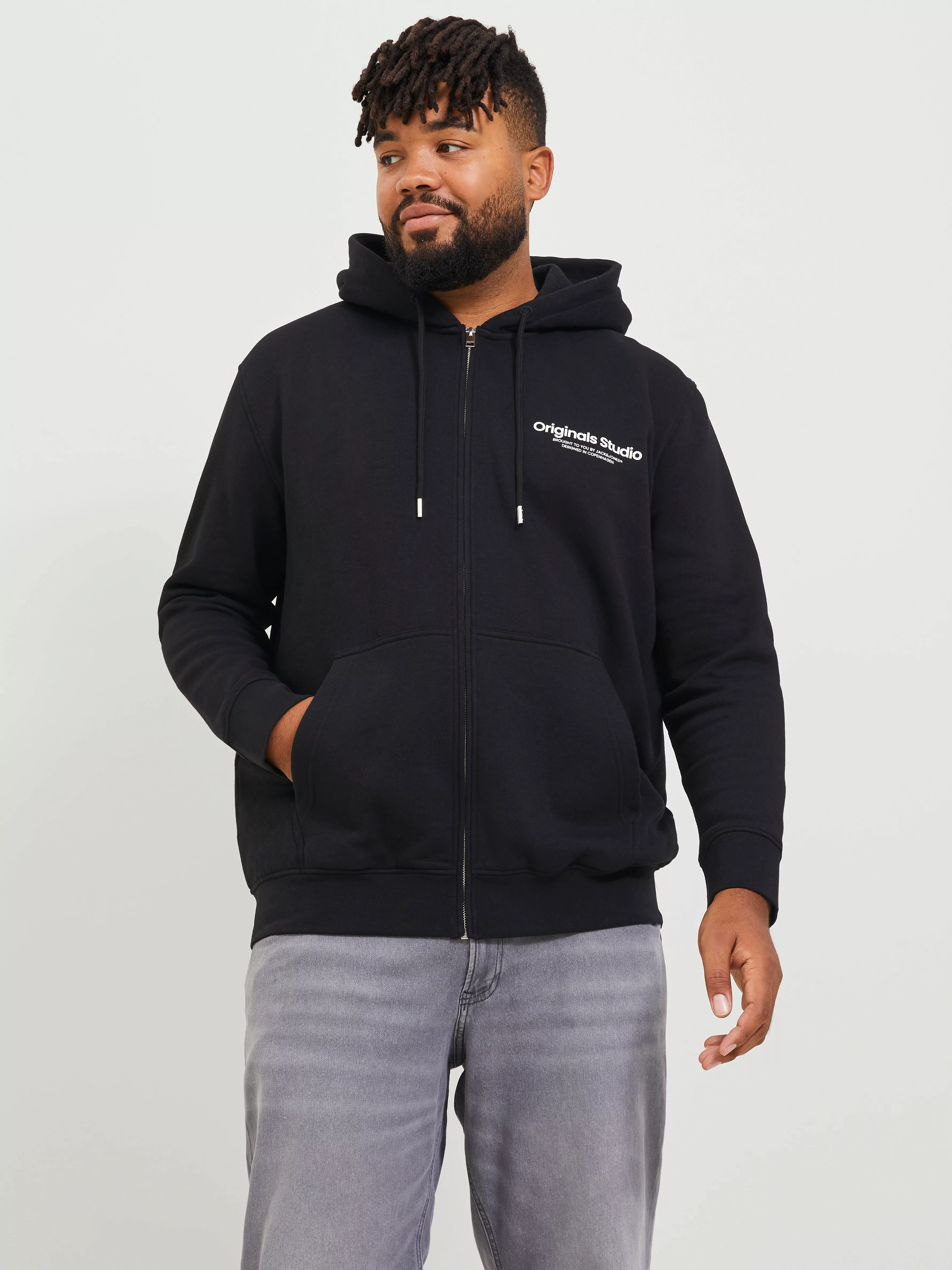 Jack & Jones PlusSize Kapuzensweatjacke "JORVESTERBRO SWEAT ZIP HOOD NOOS P günstig online kaufen