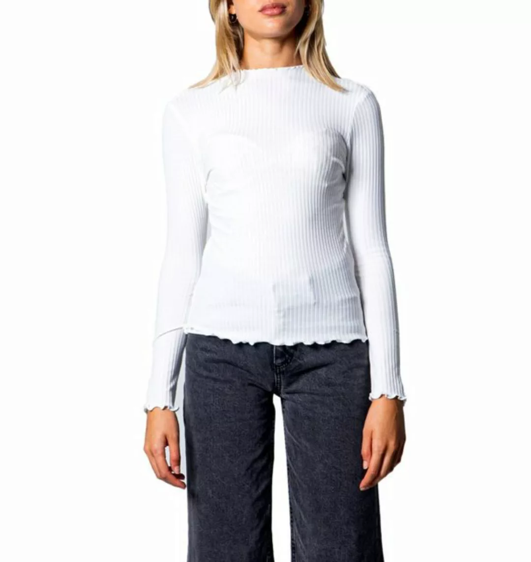 Only Emma High Neck Langarm-t-shirt S Egret günstig online kaufen