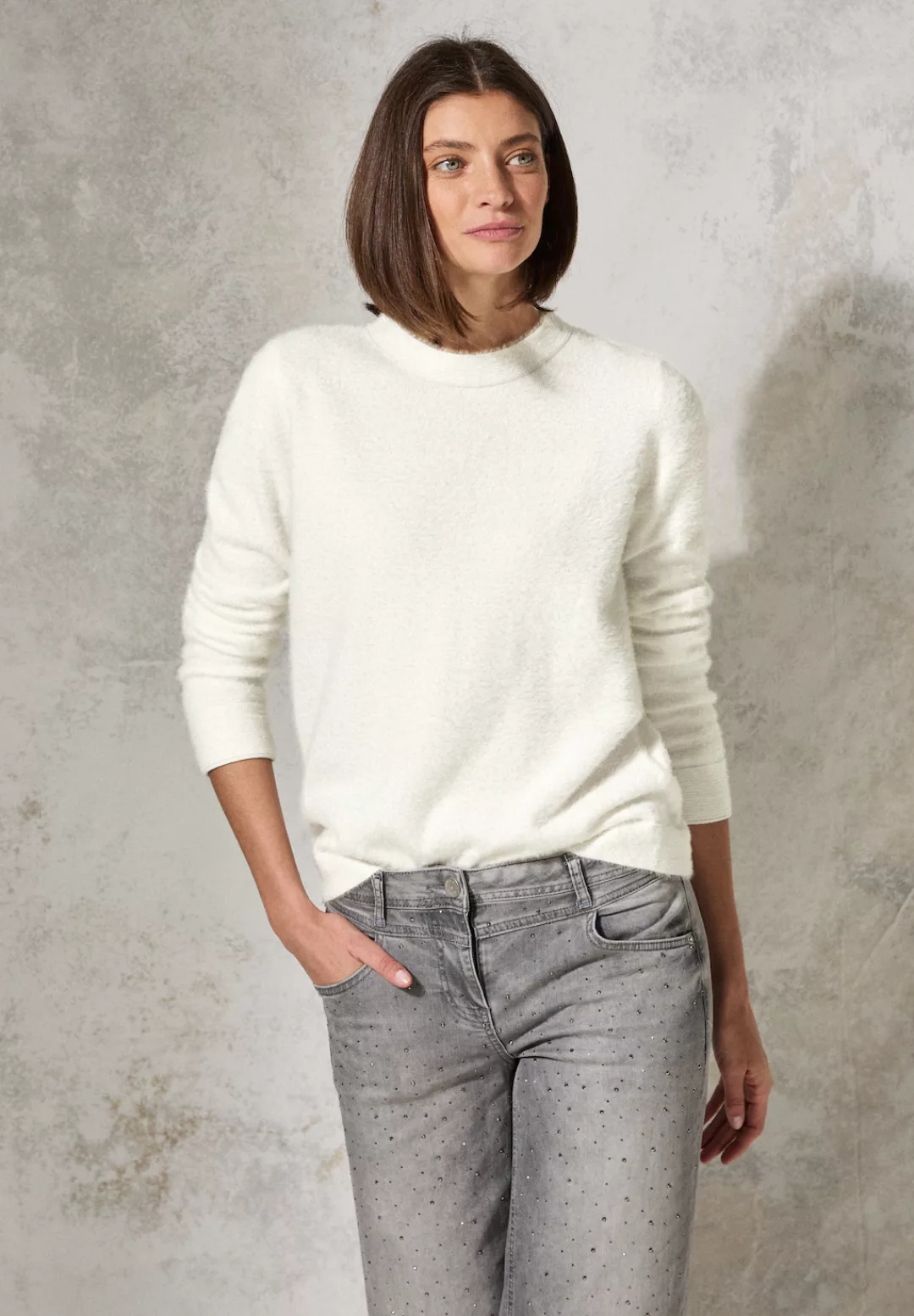 Cecil Strickpullover, mit Glitzer-Details günstig online kaufen