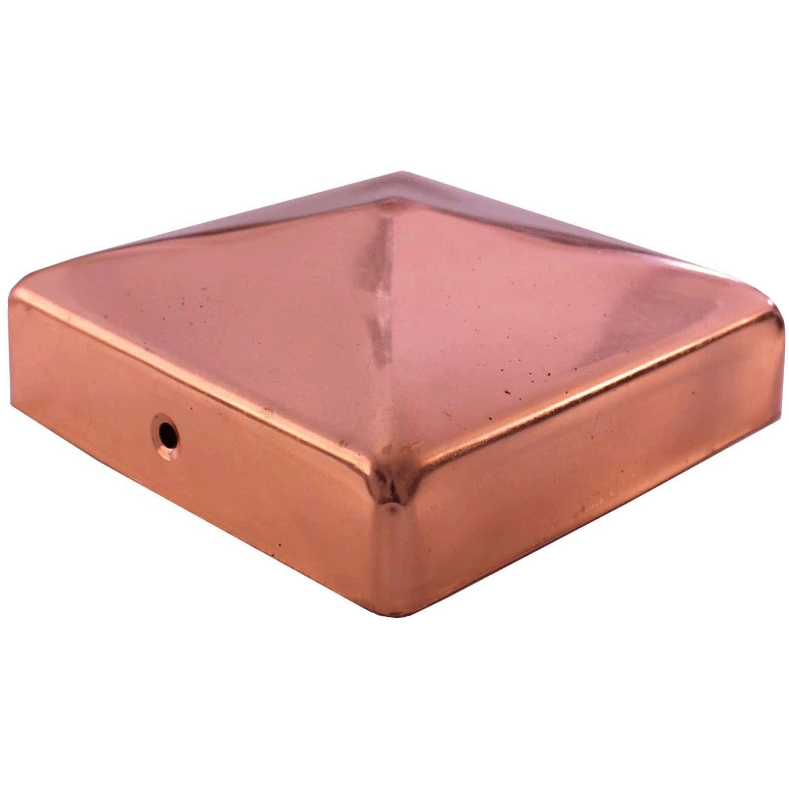 Holmwerk Pfostenkappe 10x Pfostenkappe Kupfer Pyramide günstig online kaufen