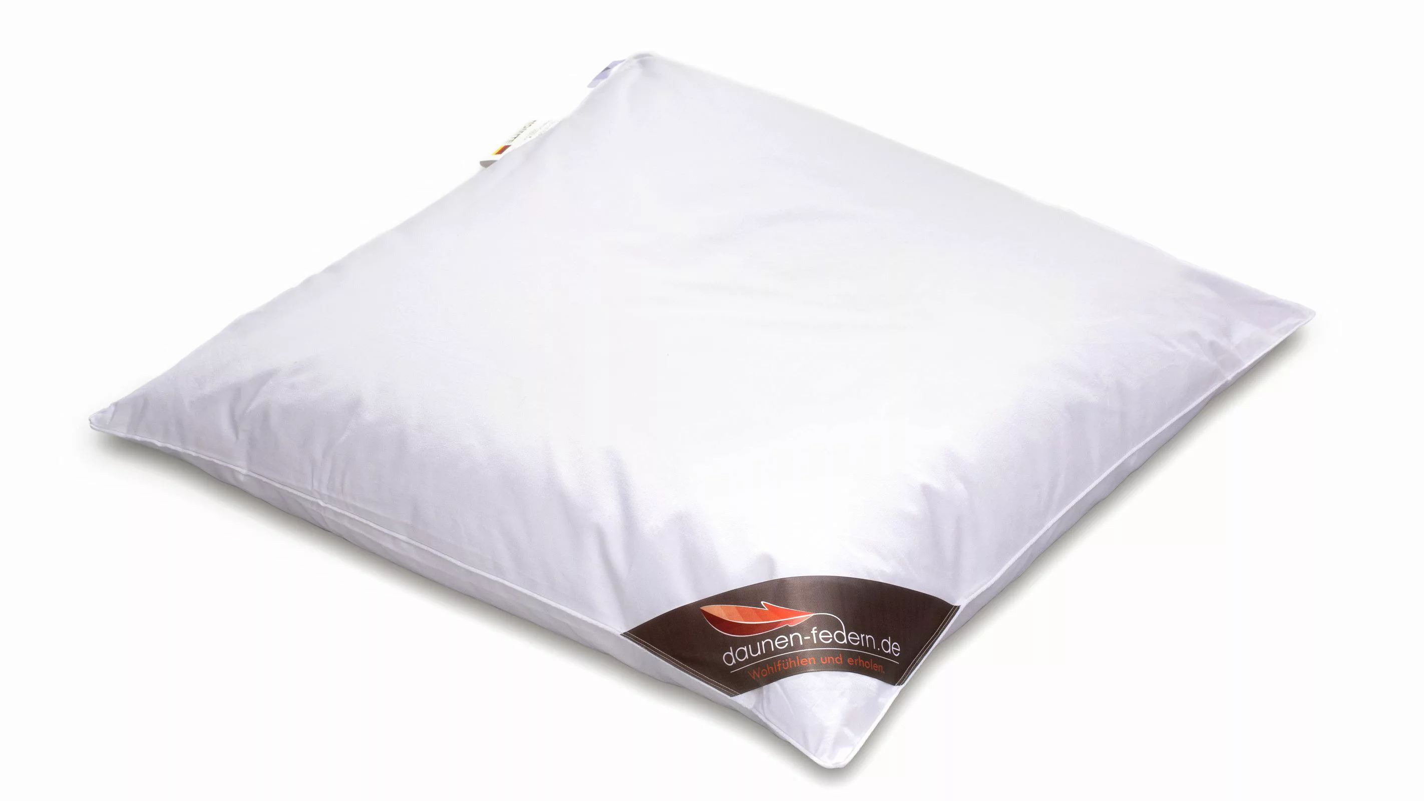 daunen-federn.de Daunenkissen daunen-federn Daunen-/Federkissen 80x80 30% günstig online kaufen