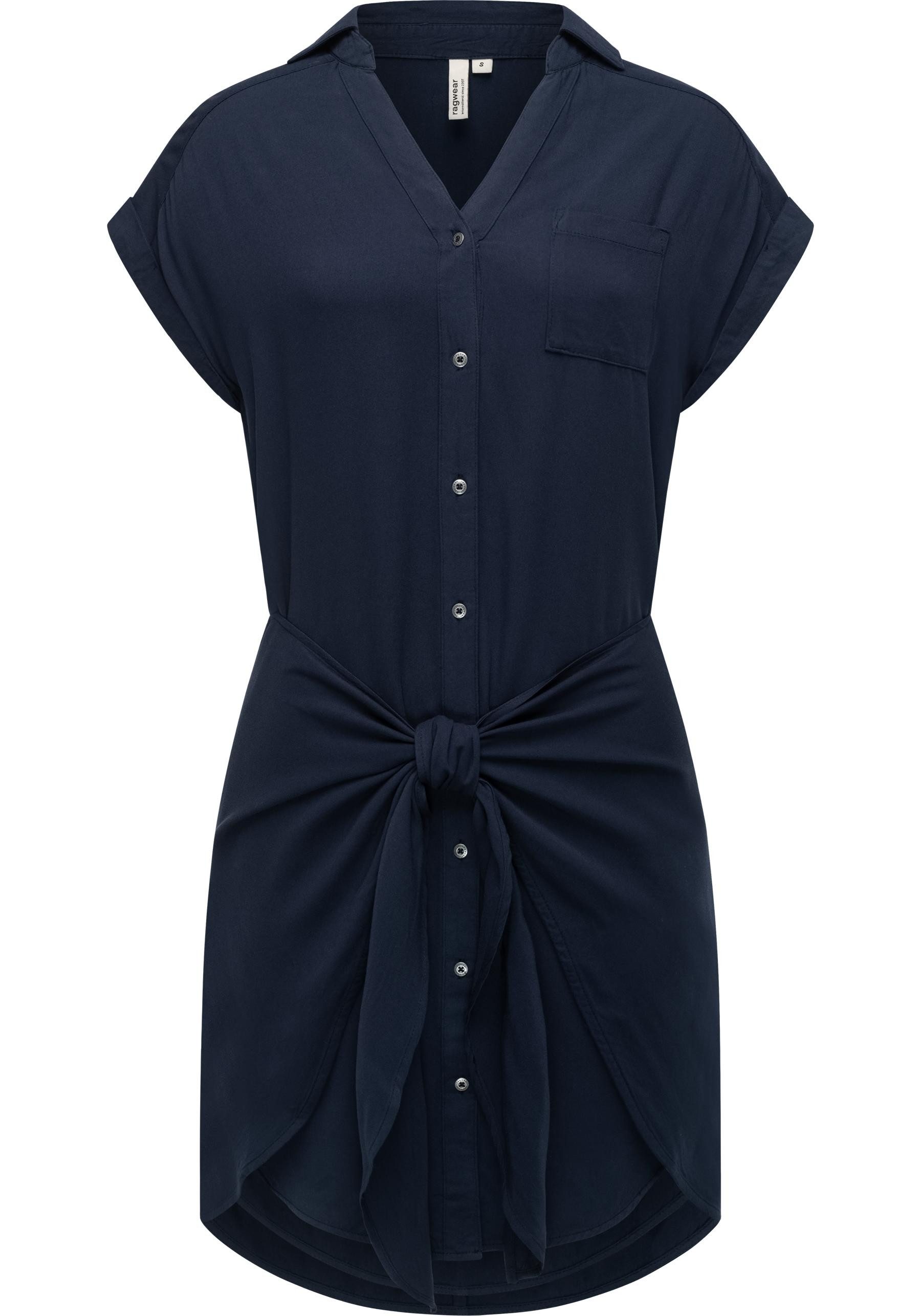 Ragwear Blusenkleid "Bahaya", stylisches Damen Sommerkleid mit Bindeband günstig online kaufen
